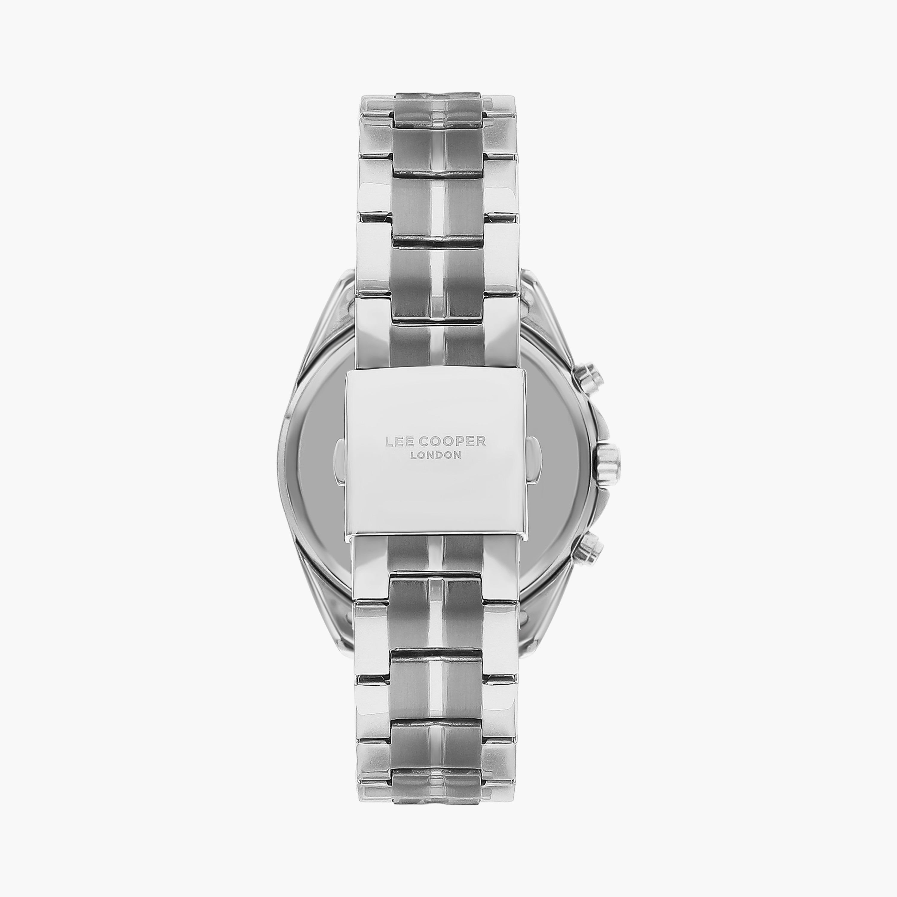  LC07515.060 | ساعة لي كوبر للرجال ذات كرونوغراف فضية بسوار من ستانلس ستيل-men-watchesandjewellery-watches-image-3