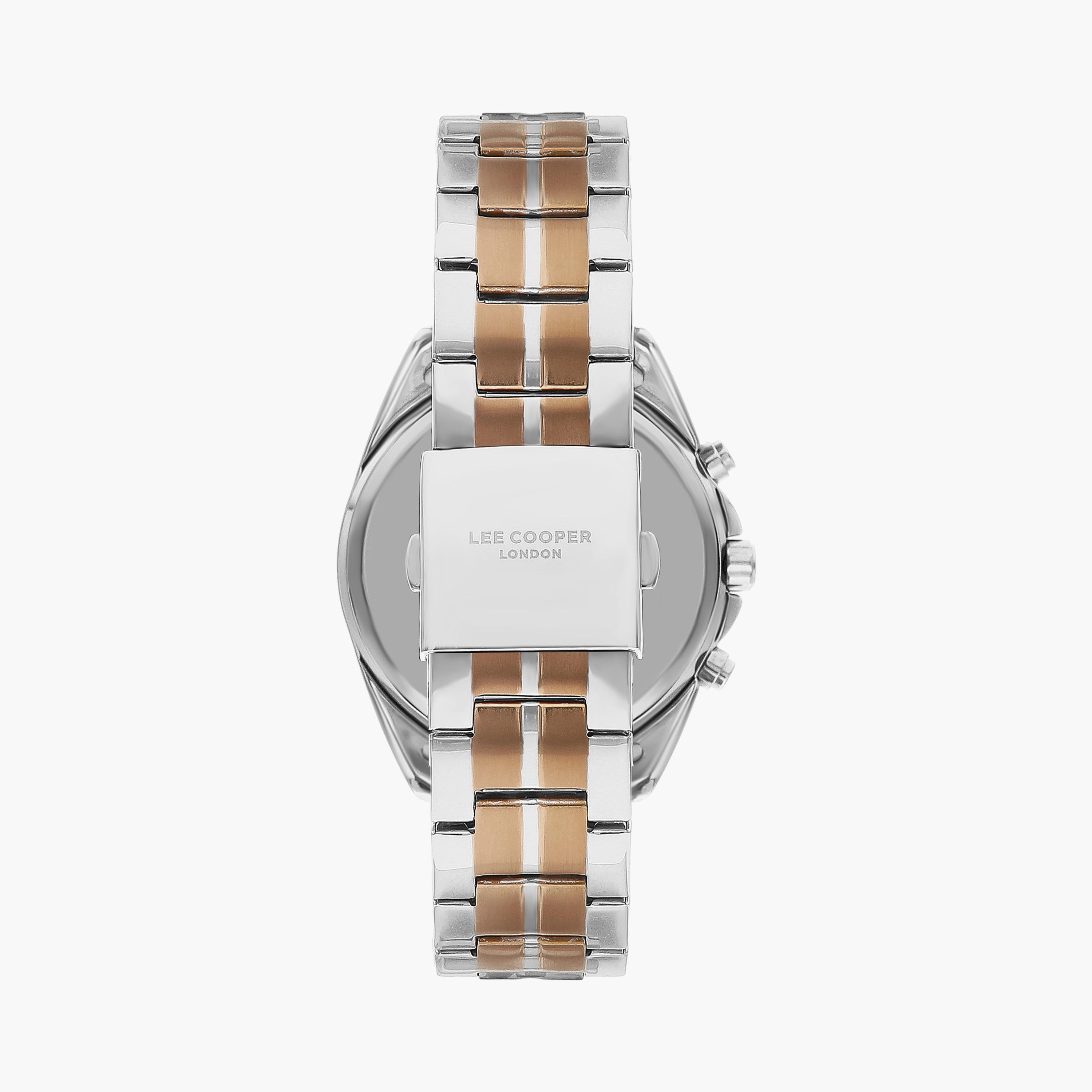  LC07515.560 | ساعة لي كوبر للرجال ذات كرونوغراف فضية بسوار من ستانلس ستيل-men-watchesandjewellery-watches-image-3