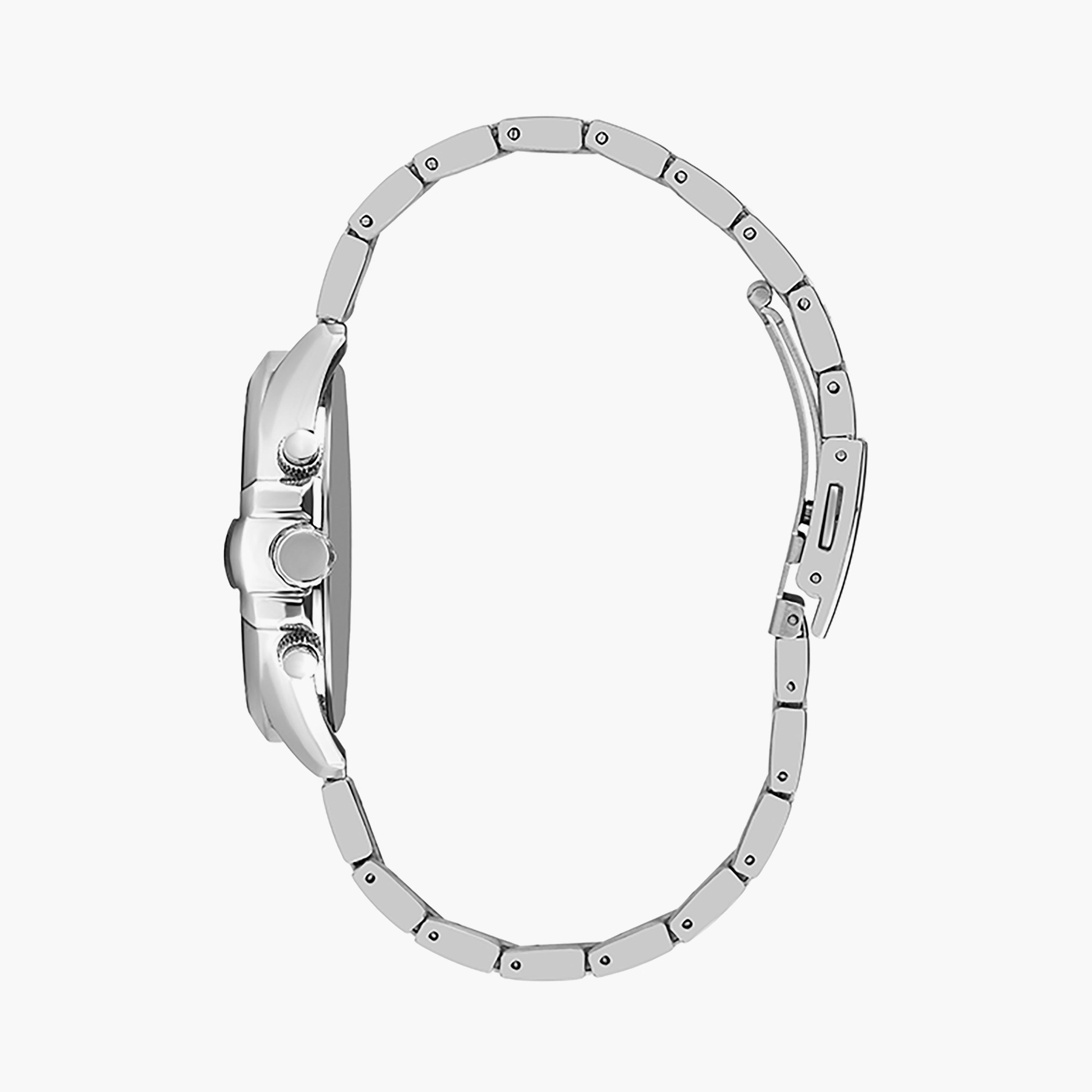  LC07455.390 | ساعة لي كوبر للرجال ذات كرونوغراف فضية بسوار من ستانلس ستيل-men-watchesandjewellery-watches-image-2
