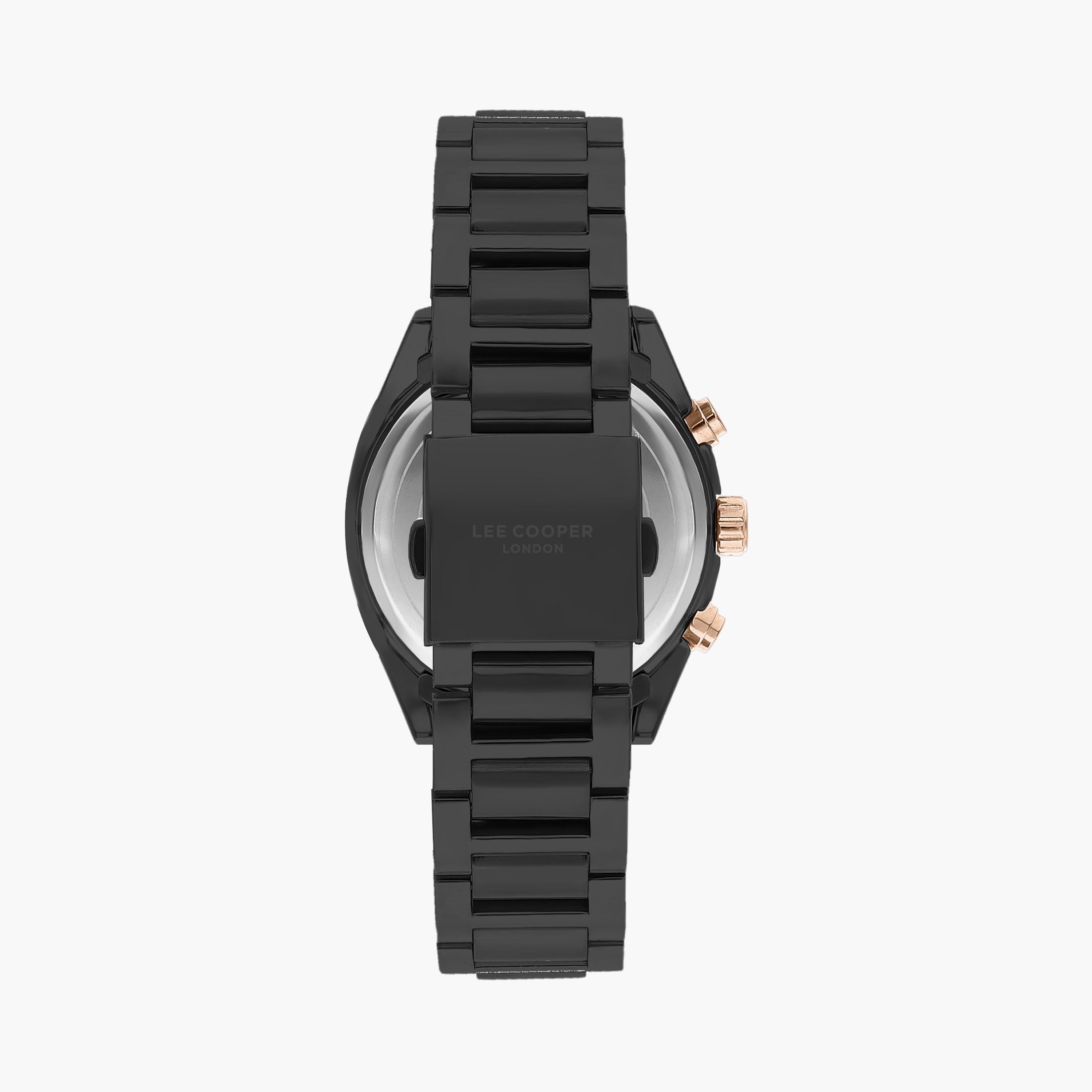  LC07479.690 | ساعة لي كوبر للرجال بسوار من ستانلس ستيل ذات كرونوغراف سوداء-men-watchesandjewellery-watches-image-3