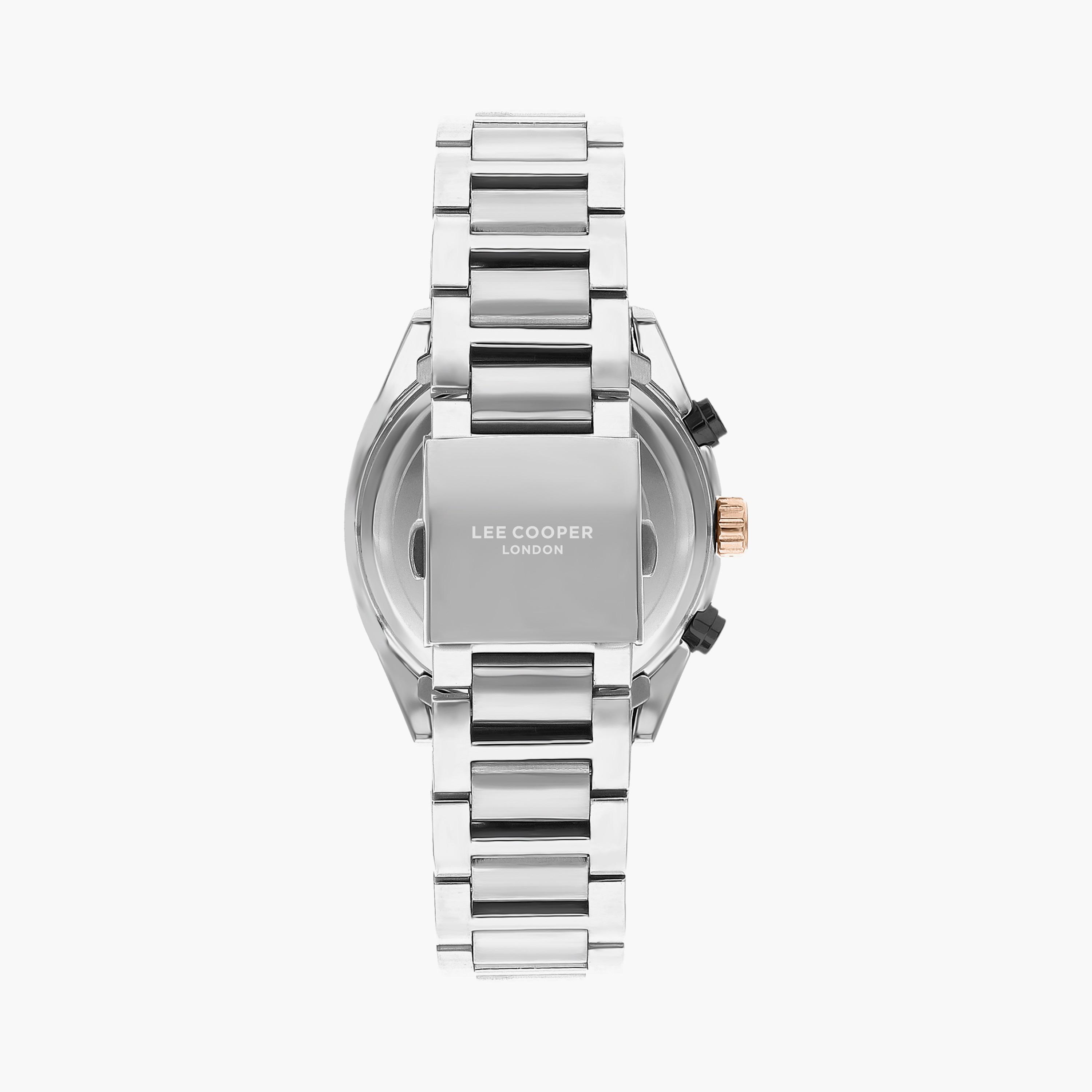  LC07479.060 | ساعة لي كوبر للرجال ذات كرونوغراف فضية بسوار ستانلس ستيل-men-watchesandjewellery-watches-image-3
