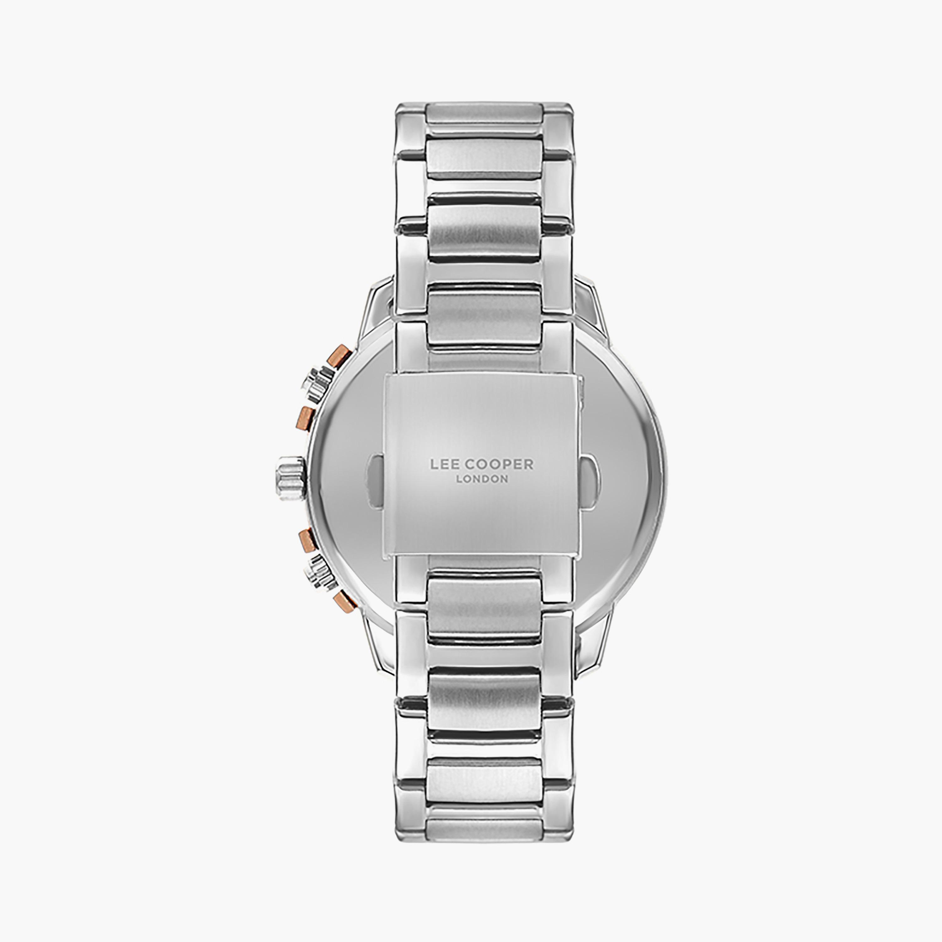  LC07469.560 | ساعة لي كوبر للرجال ذات كرونوغراف فضية بسوار من ستانلس ستيل-men-watchesandjewellery-watches-image-3