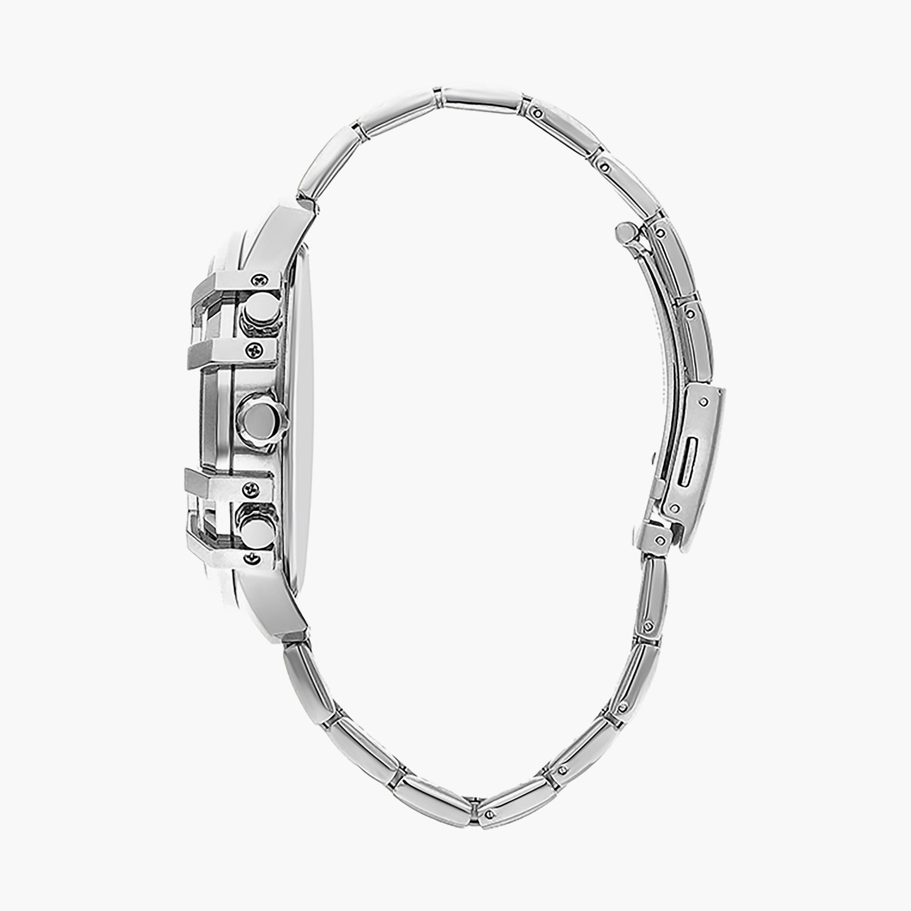  LC07469.350 | ساعة لي كوبر للرجال ذات كرونوغراف فضية بسوار من ستانلس ستيل-men-watchesandjewellery-watches-image-2