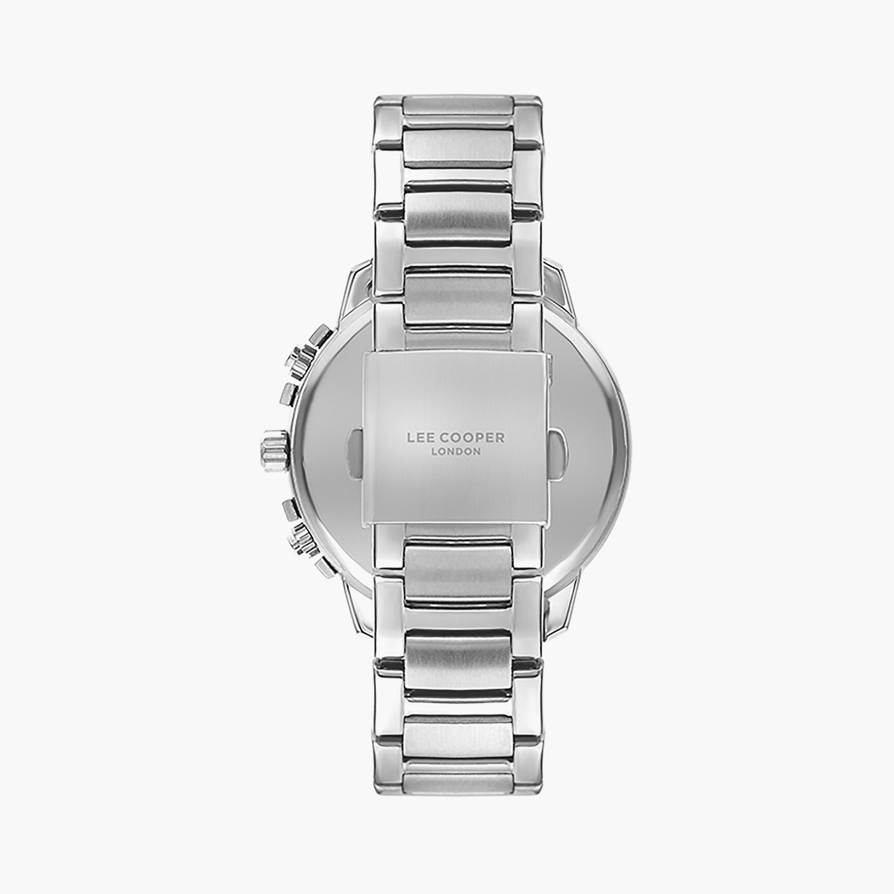  LC07469.350 | ساعة لي كوبر للرجال ذات كرونوغراف فضية بسوار من ستانلس ستيل-men-watchesandjewellery-watches-image-3