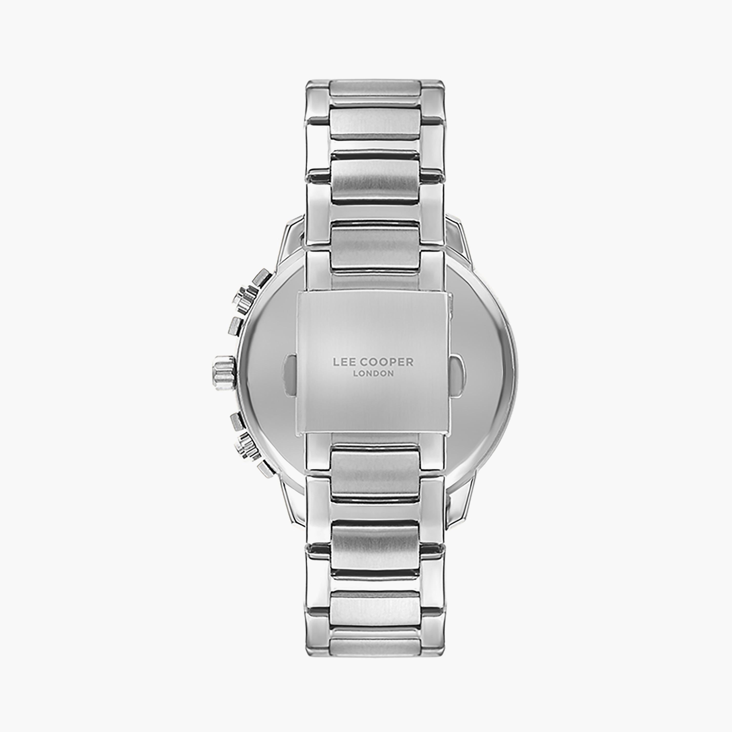  LC07469.390 | ساعة لي كوبر للرجال ذات كرونوغراف فضية بسوار من ستانلس ستيل-men-watchesandjewellery-watches-image-3