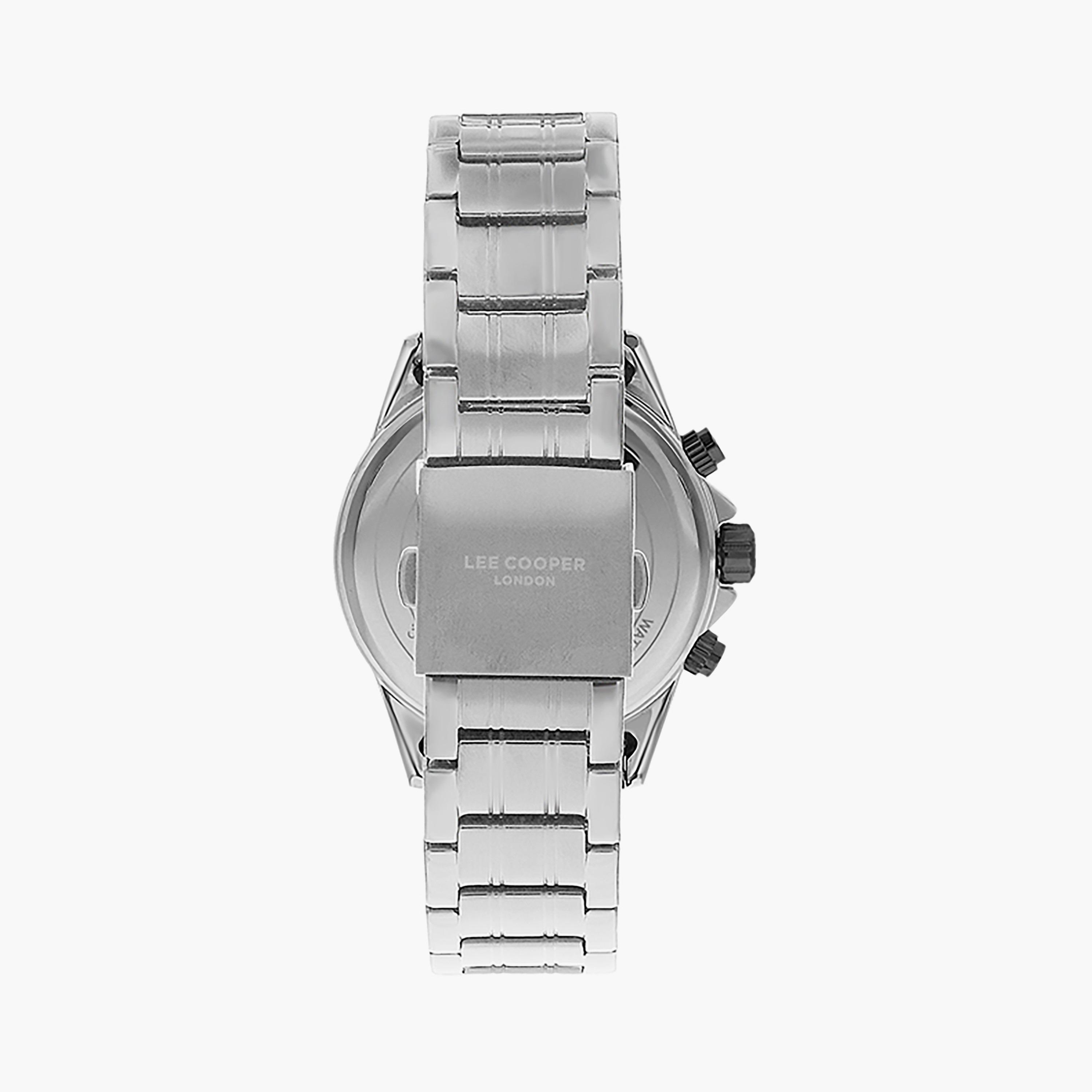 LC07529.060 | ساعة لي كوبر للرجال ذات كرونوغراف فضية بسوار من ستانلس ستيل-men-watchesandjewellery-watches-image-3