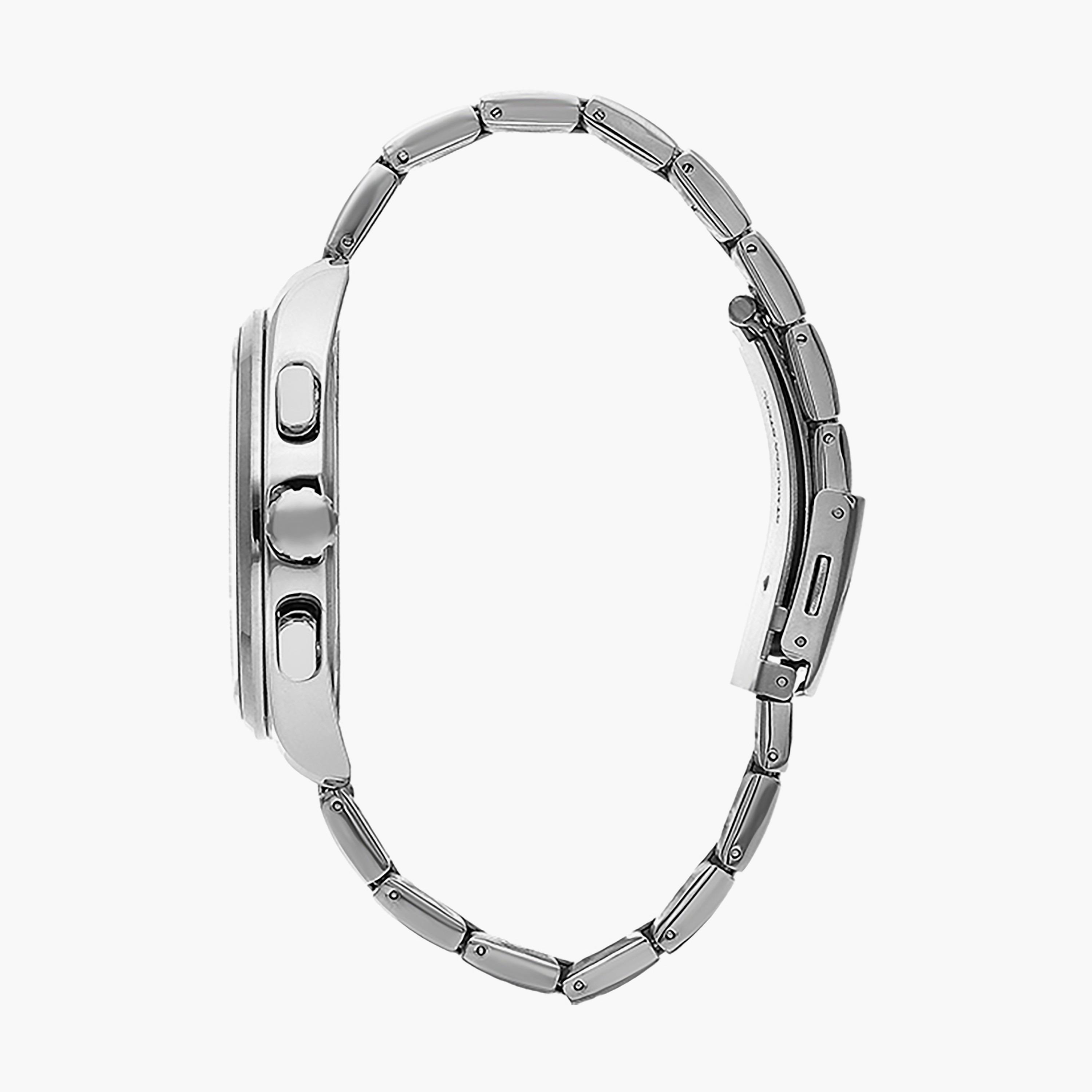  LC07513.350 | ساعة لي كوبر للرجال ذات كرونوغراف فضية بسوار من ستانلس ستيل-men-watchesandjewellery-watches-image-2