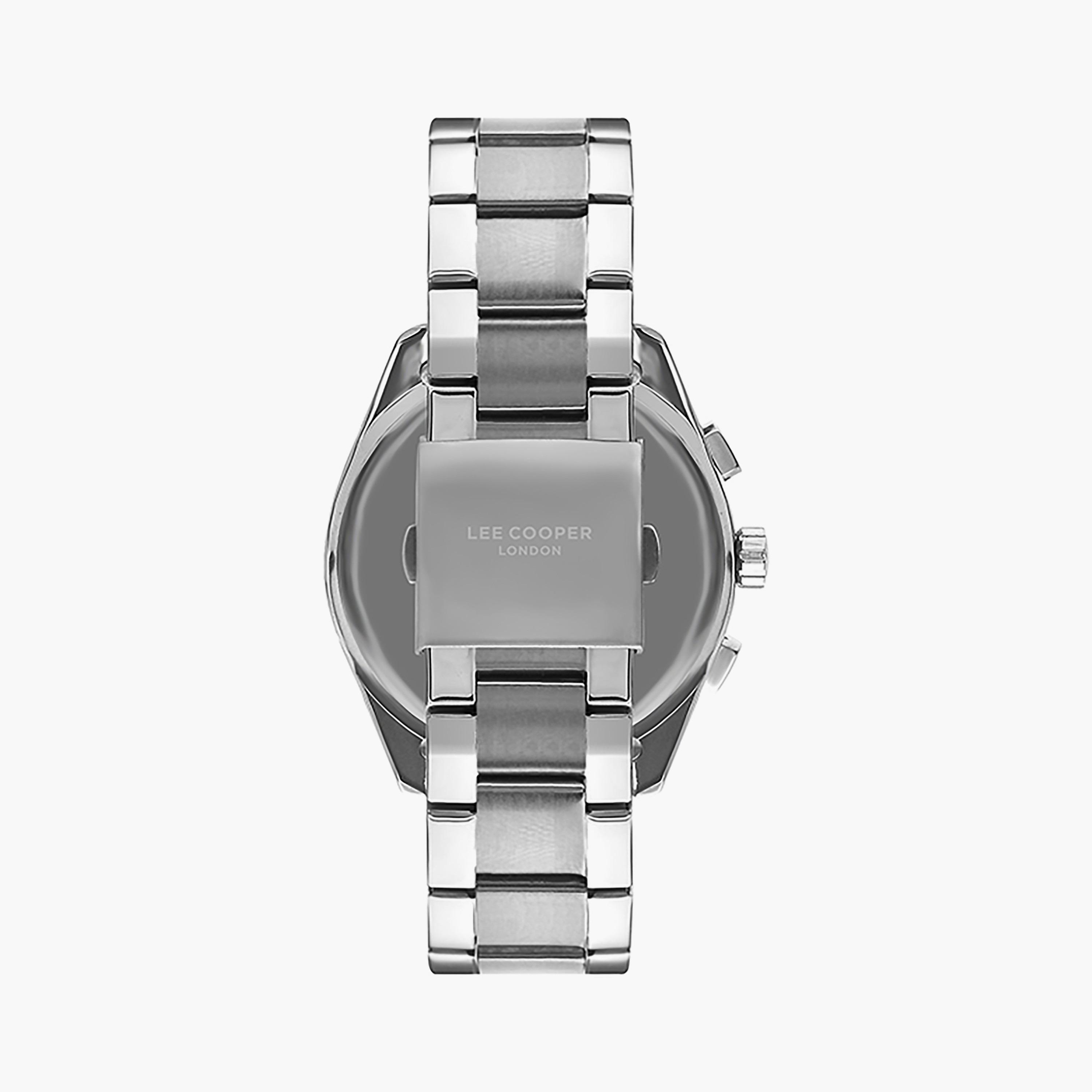  LC07513.350 | ساعة لي كوبر للرجال ذات كرونوغراف فضية بسوار من ستانلس ستيل-men-watchesandjewellery-watches-image-3