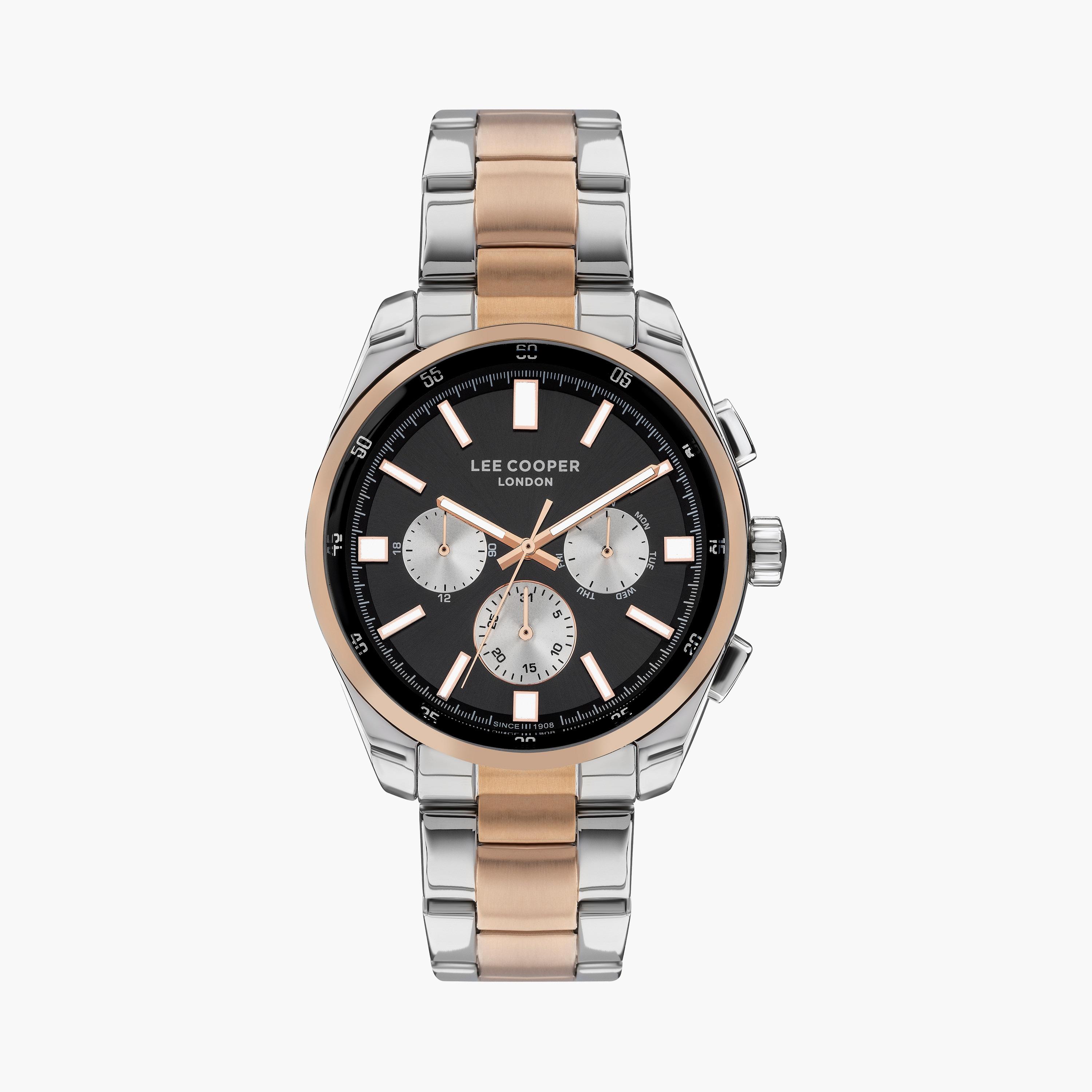  LC07513.550 | ساعة لي كوبر للرجال ذات كرونوغراف فضية بسوار ستانلس ستيل-men-watchesandjewellery-watches-image-1