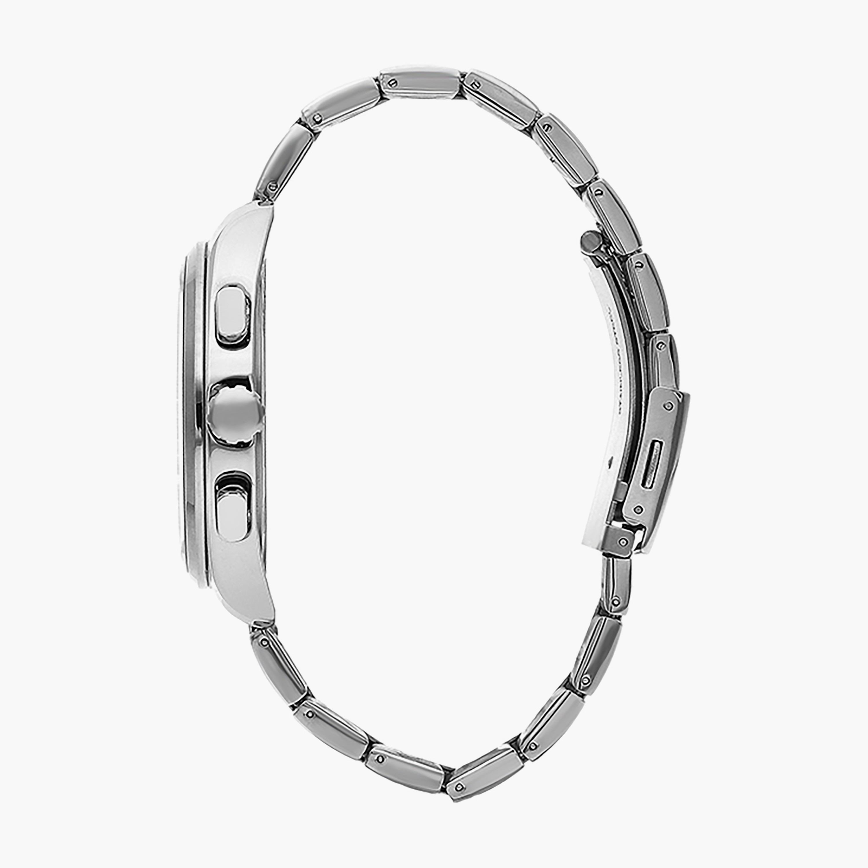  LC07513.390 | ساعة لي كوبر للرجال ذات كرونوغراف فضية بسوار من ستانلس ستيل-men-watchesandjewellery-watches-image-2