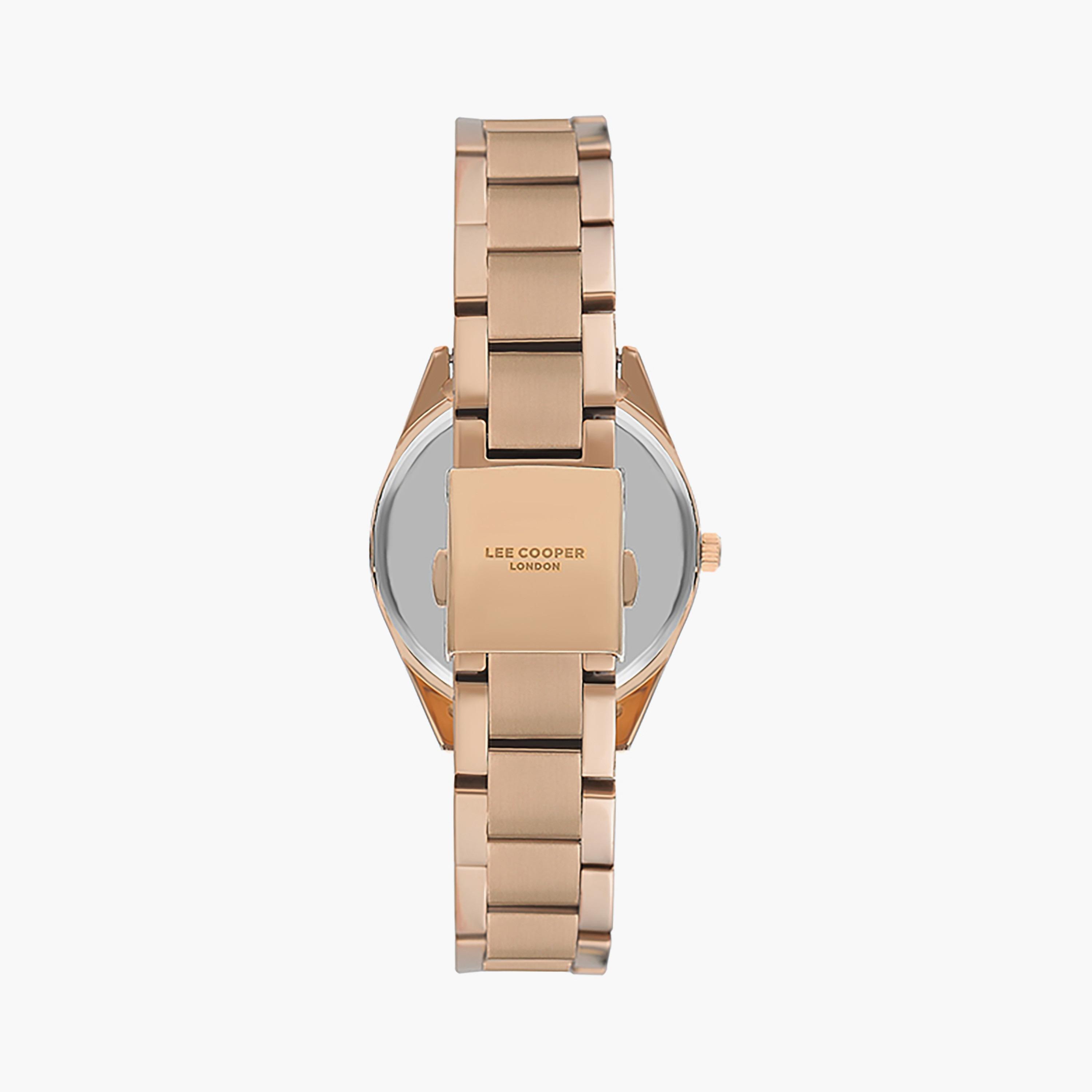 Lee Cooper Women Rose Gold Analog Stainless Steel Strap Watch | LC07102.410-women-watchesandjewellery-watches-image-3
