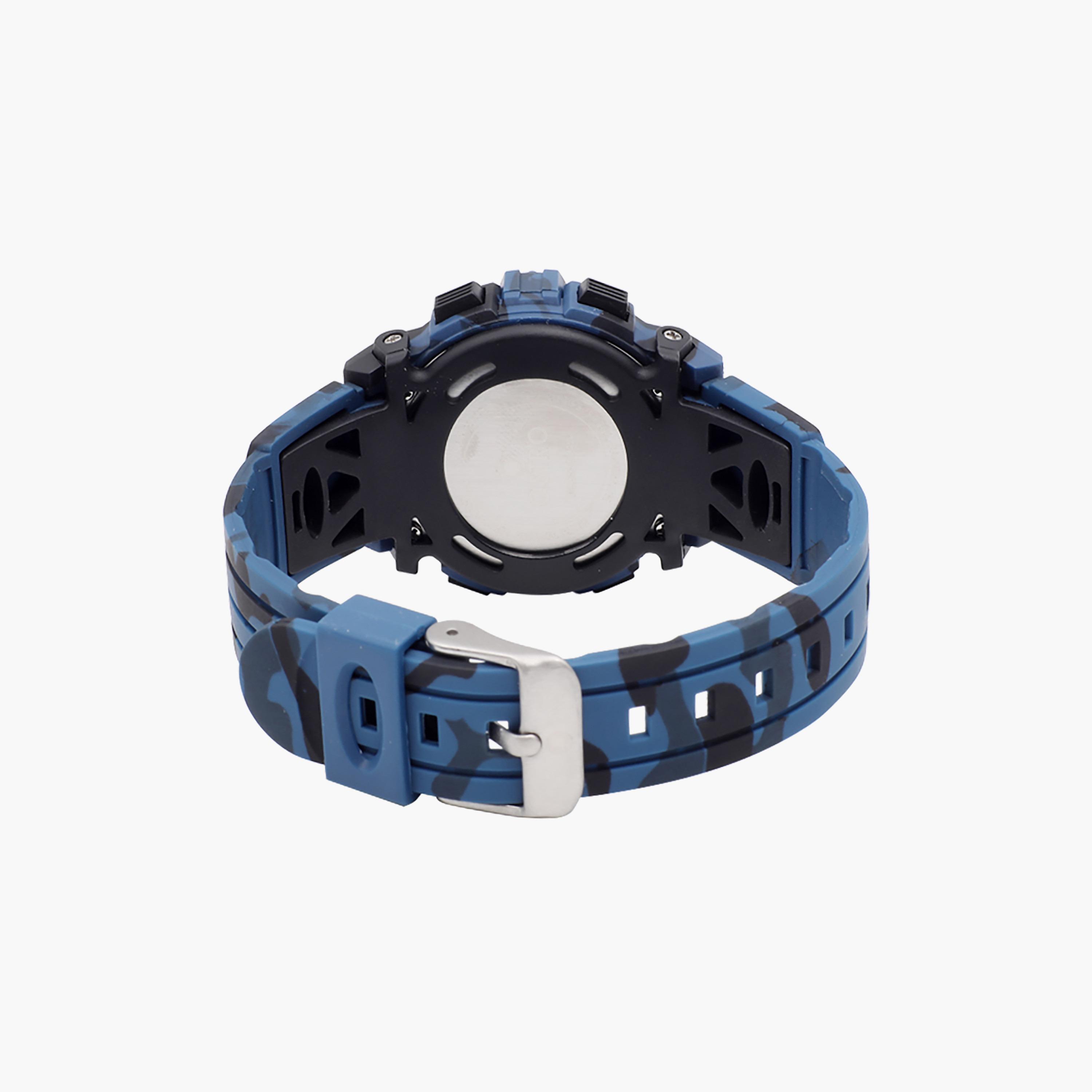  A9933 | ساعة استرو رقمية للاطفال بسوار سيليكون أزرق-girls-accessories-watches-image-3