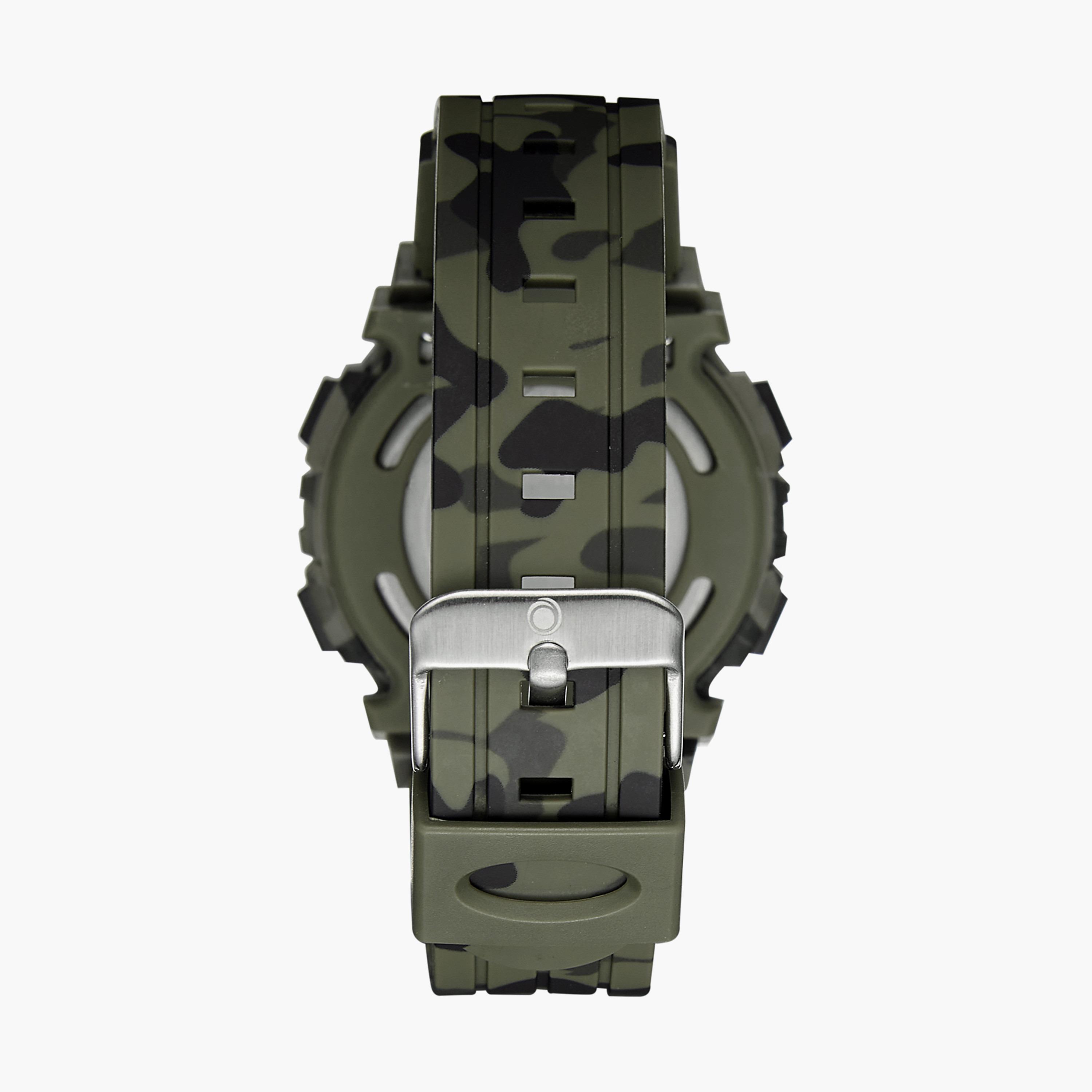  A9934 | ساعة استرو رقمية للاطفال بسوار سيليكون أخضر-girls-accessories-watches-image-3