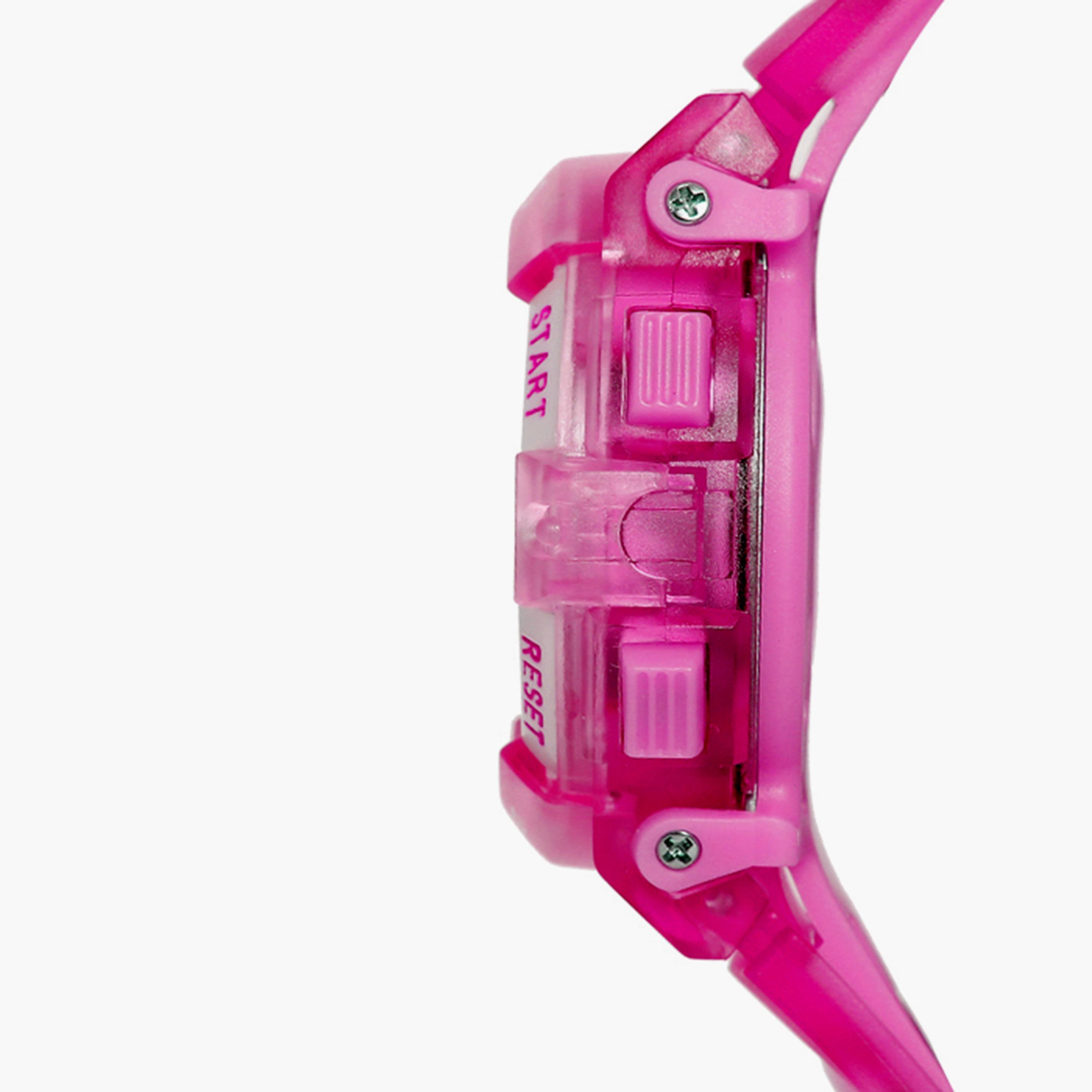  A9935 | ساعة استرو رقمية بسوار سيليكون وردي للاطفال-girls-accessories-watches-image-2