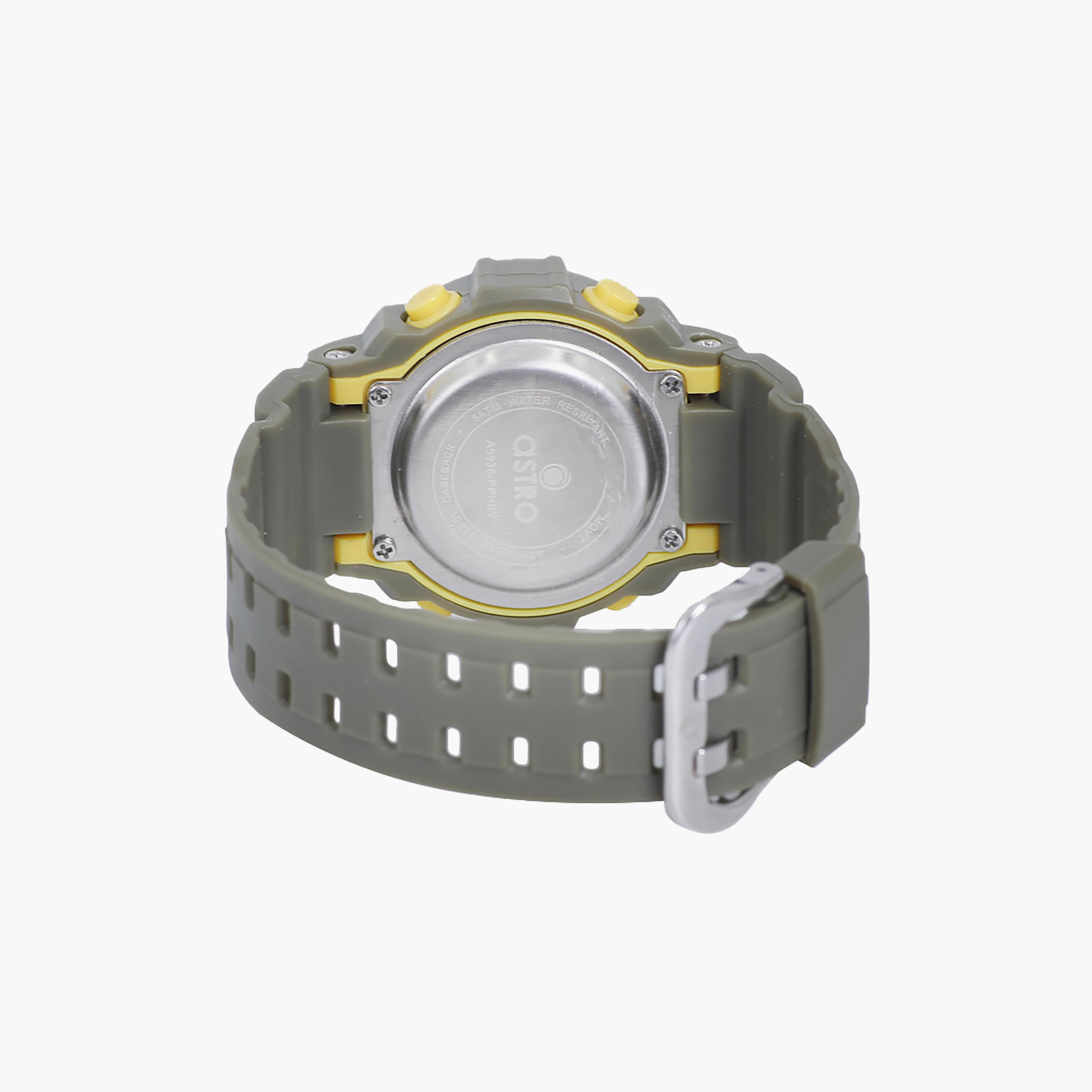  A9936 | ساعة استرو رقمية للاطفال بسوار سيليكون أخضر-girls-accessories-watches-image-2