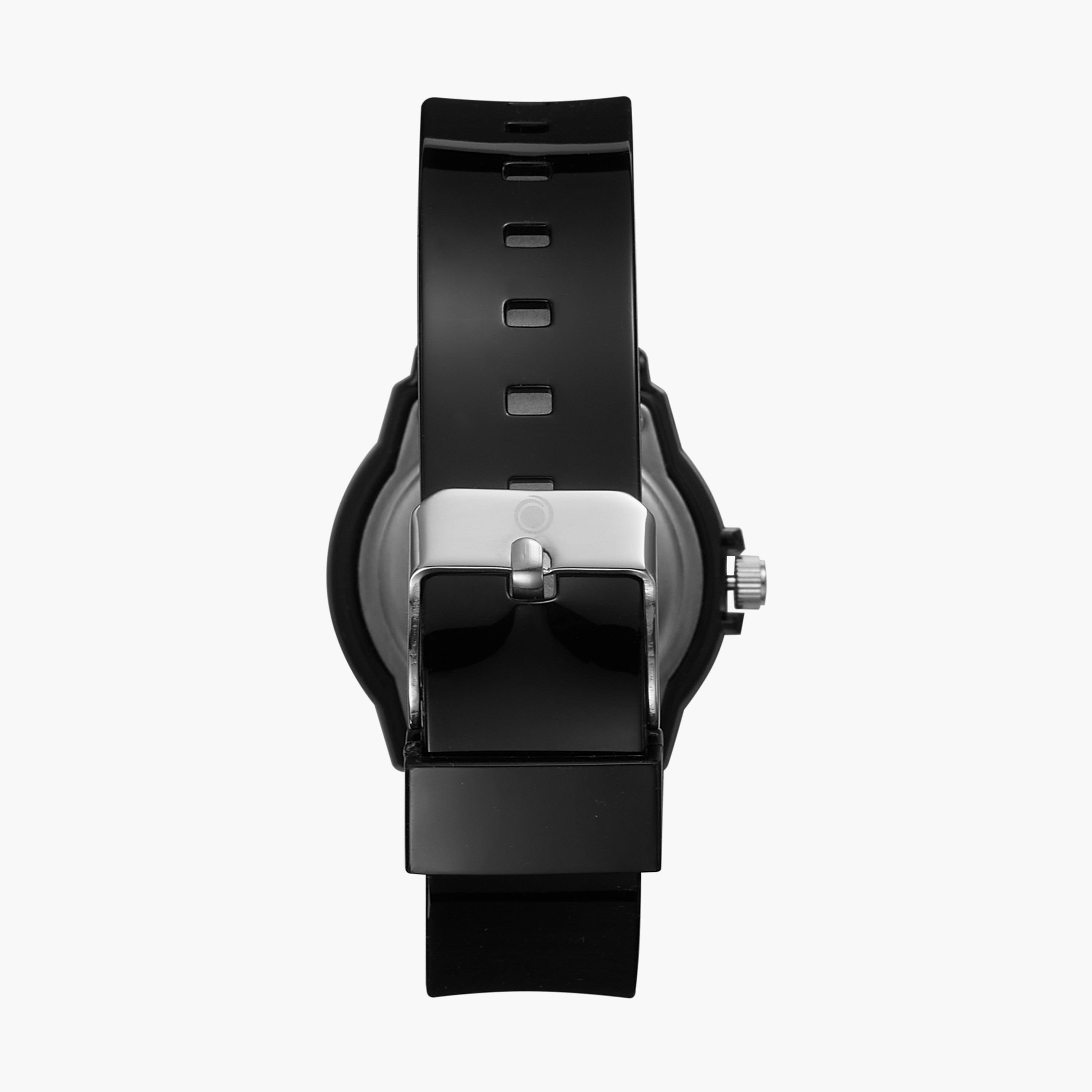  A9820 | ساعة استرو ذو أنالوج للاطفال بسوار سيليكون أسود-girls-accessories-watches-image-3