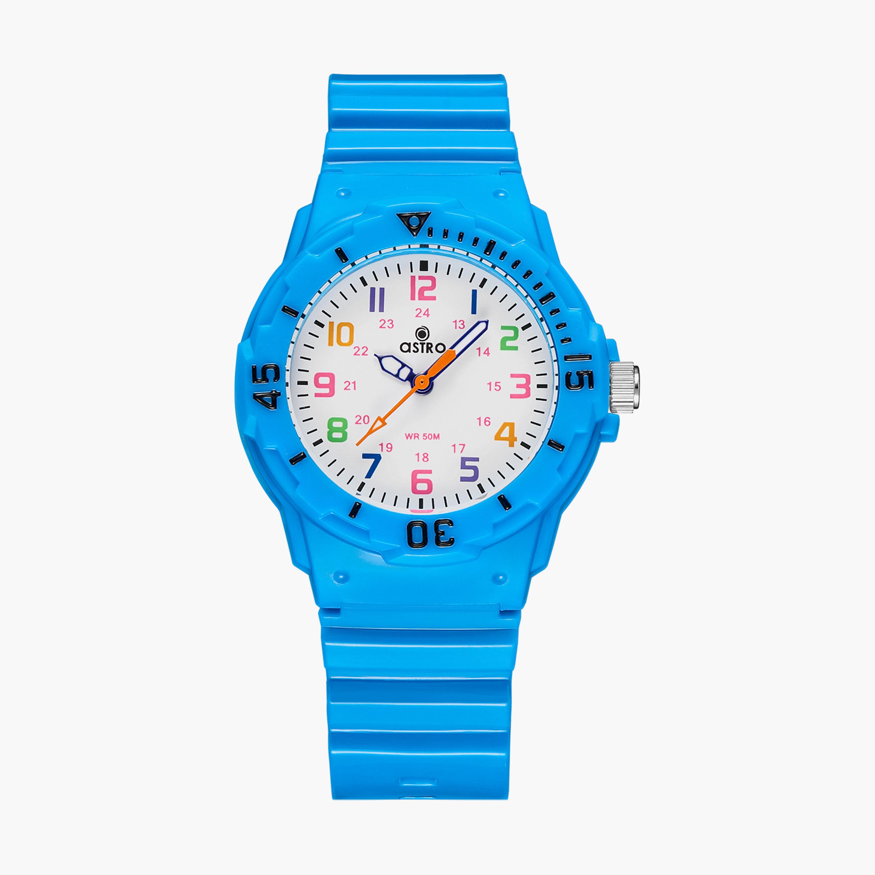 Astro Kids Blue Analog Silicone Strap Watch | A9820-girls-accessories-watches-image-1