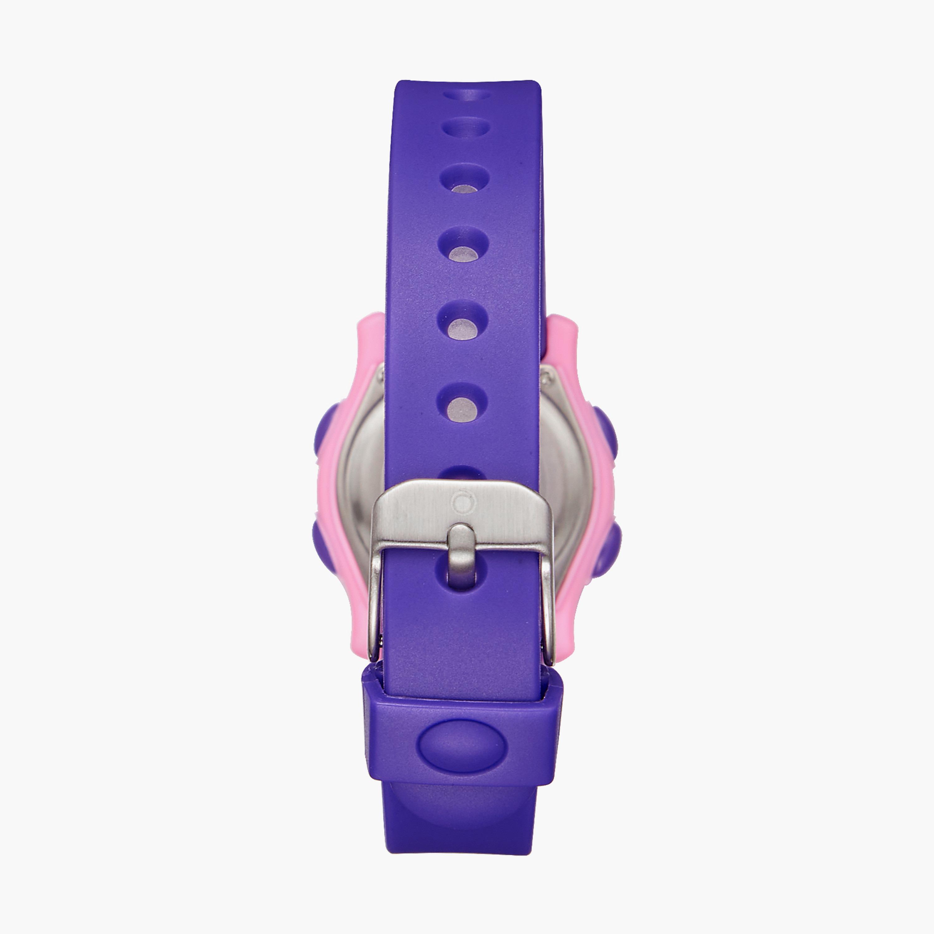  A23902 | ساعة اطفال من استرو رقمية بسوار سيليكون باللون البنفسجي-girls-accessories-watches-image-3