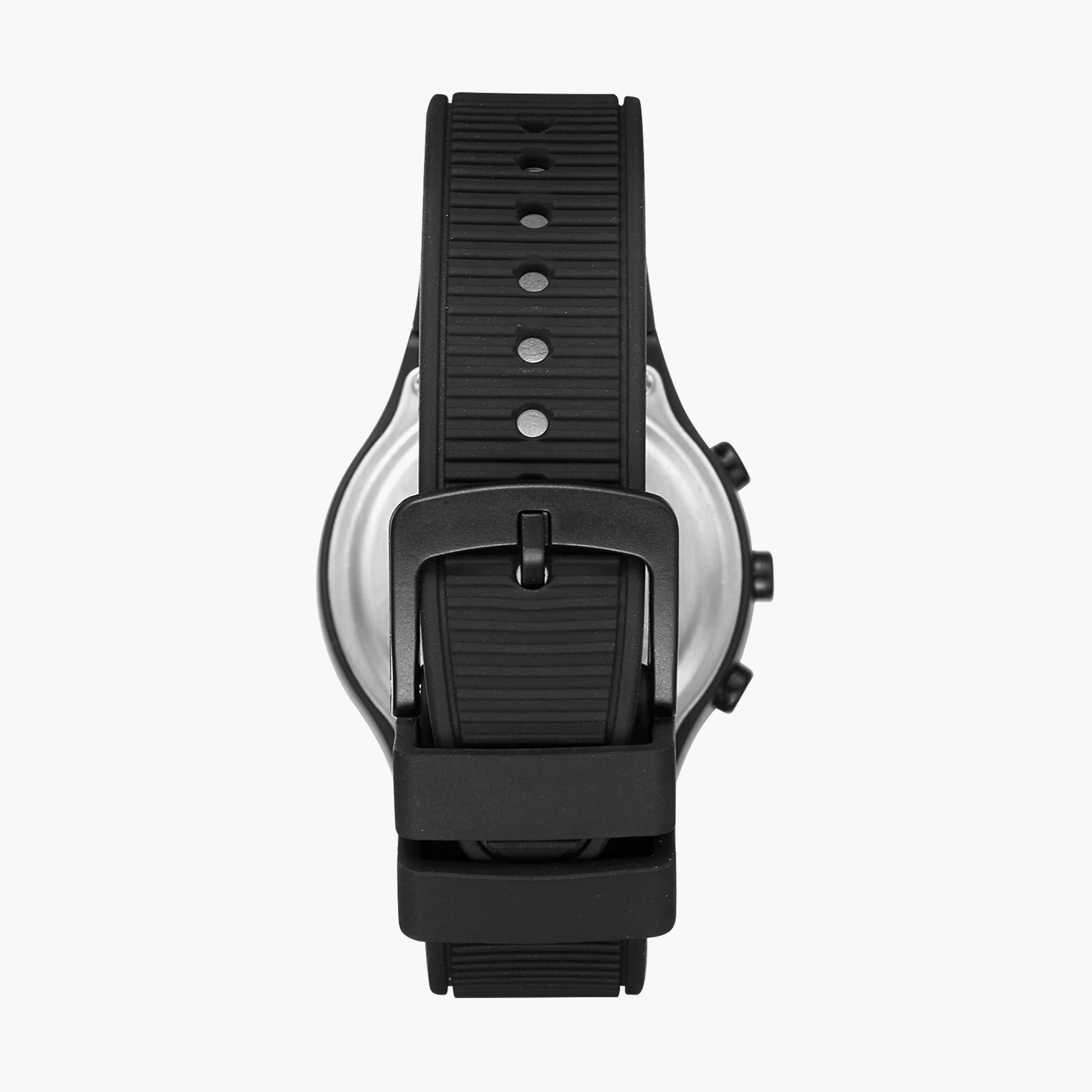 Astro Kids Black Digital Silicone Strap Watch | A23905 | 39 MM-girls-accessories-watches-image-3