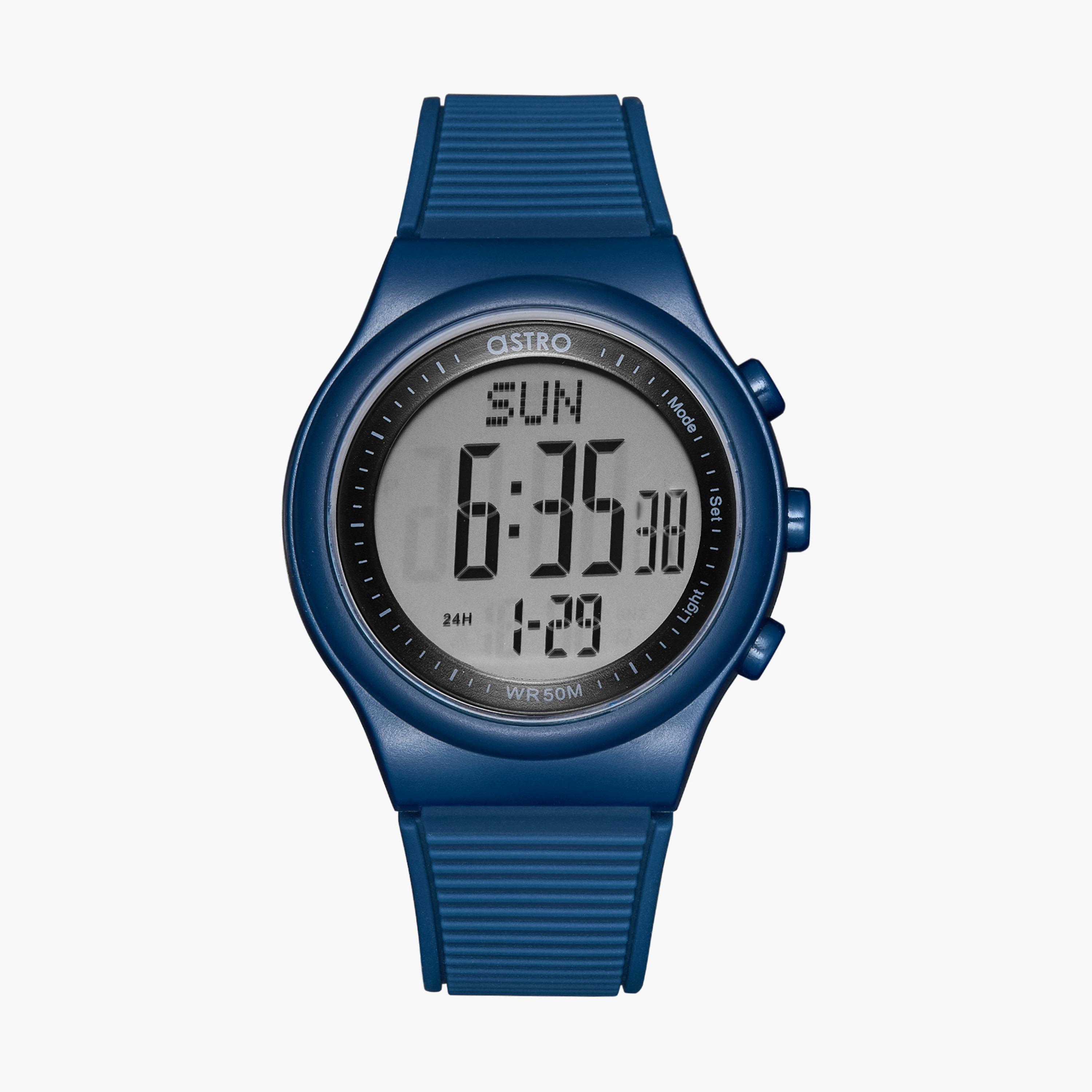  A23905 | ساعة استرو رقمية بسوار سيليكون أزرق للاطفال-girls-accessories-watches-image-1