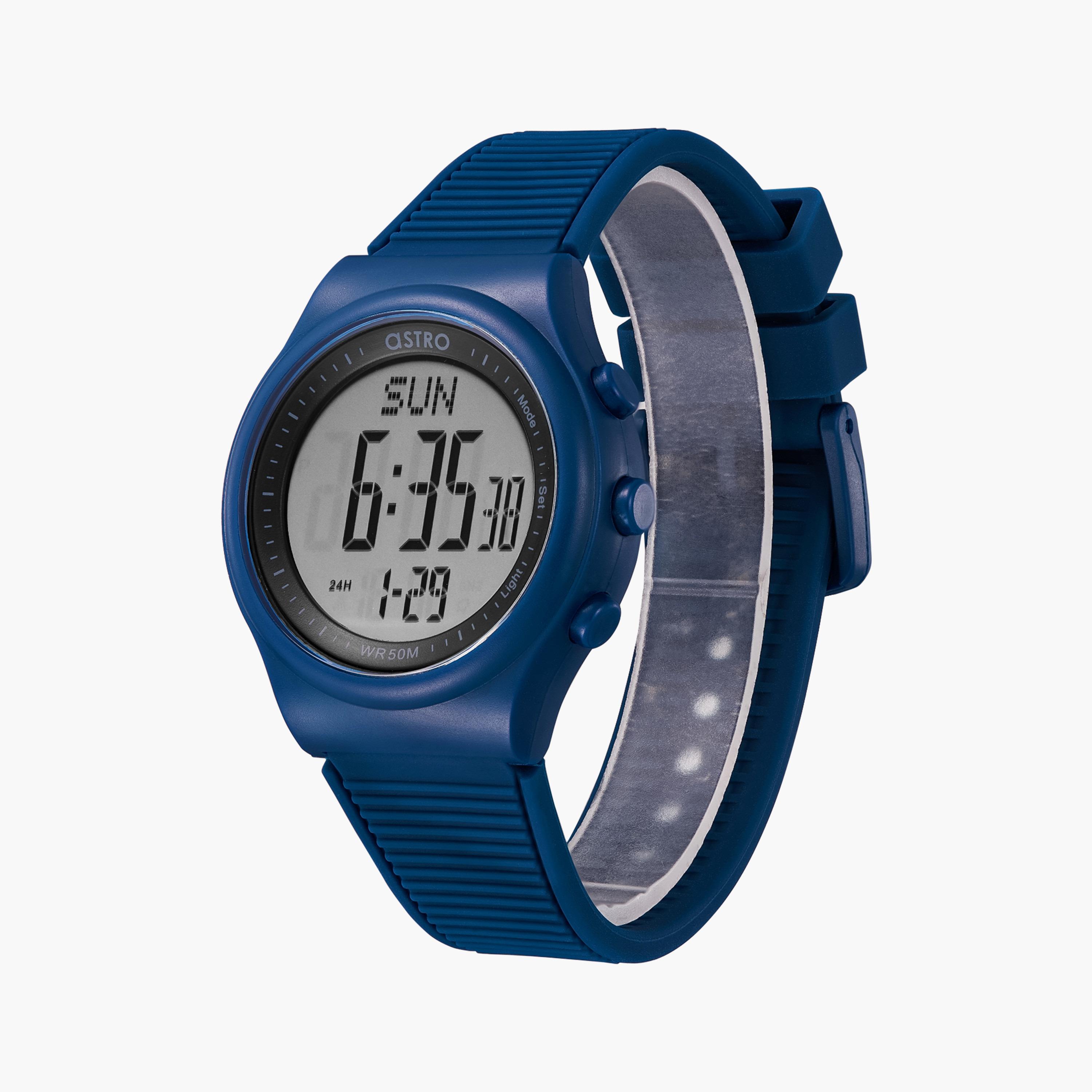  A23905 | ساعة استرو رقمية بسوار سيليكون أزرق للاطفال-girls-accessories-watches-image-2