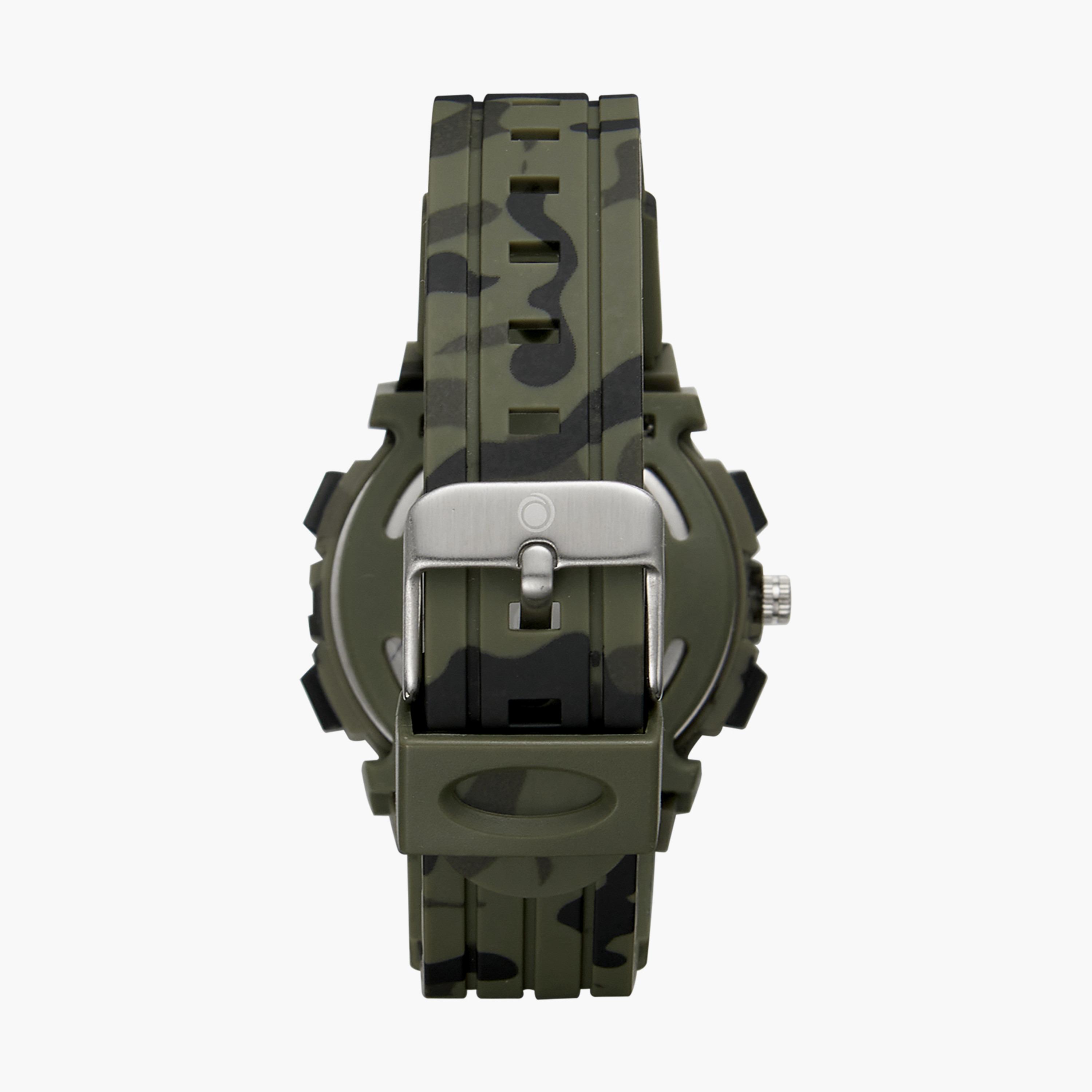  A23806 | ساعة أسترو رقمية ذات انالوج بسوار سيليكون اخضر للاطفال-girls-accessories-watches-image-3
