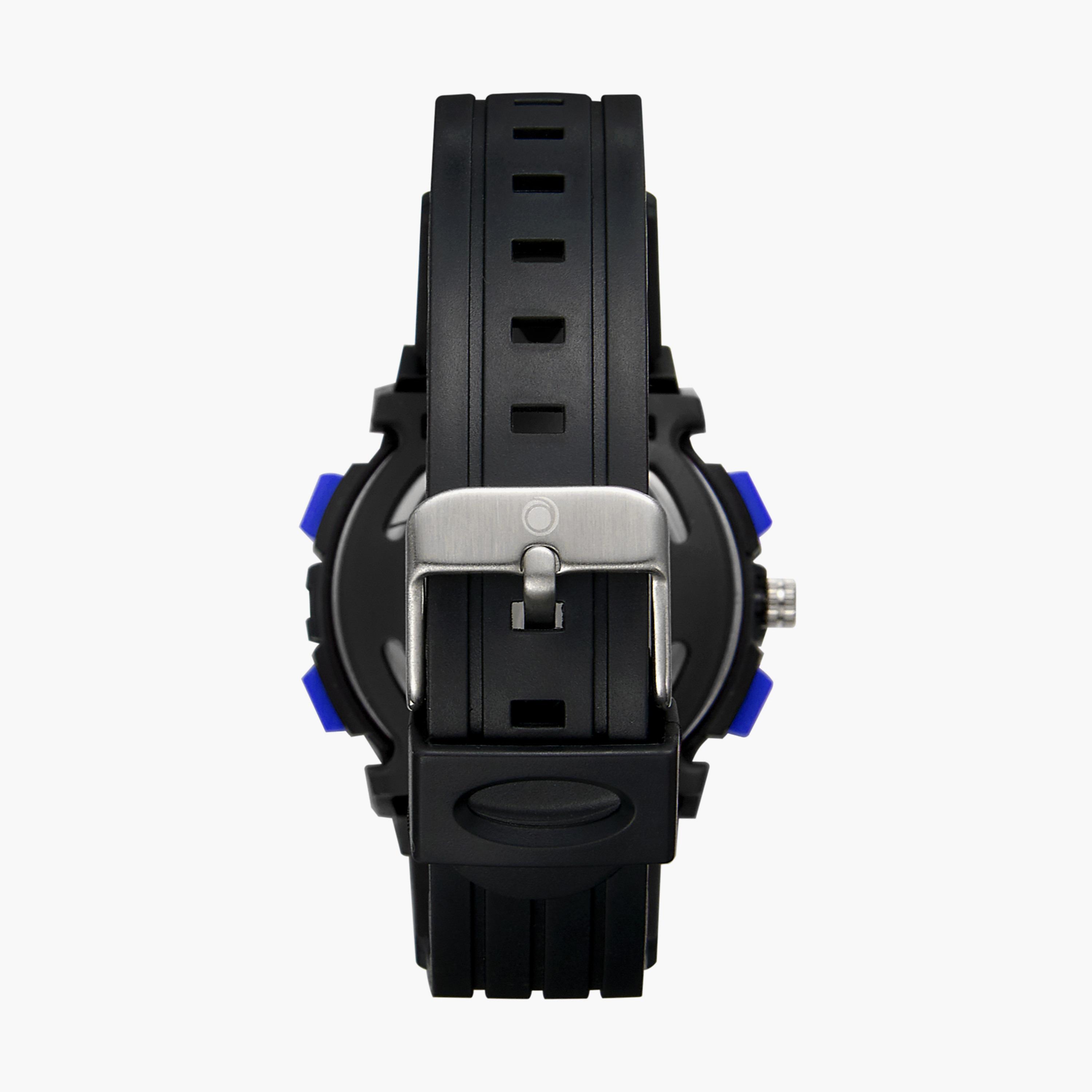  A23806 | ساعة أسترو سوداء رقمية ذات انالوج بسوار سيليكون للاطفال-girls-accessories-watches-image-3
