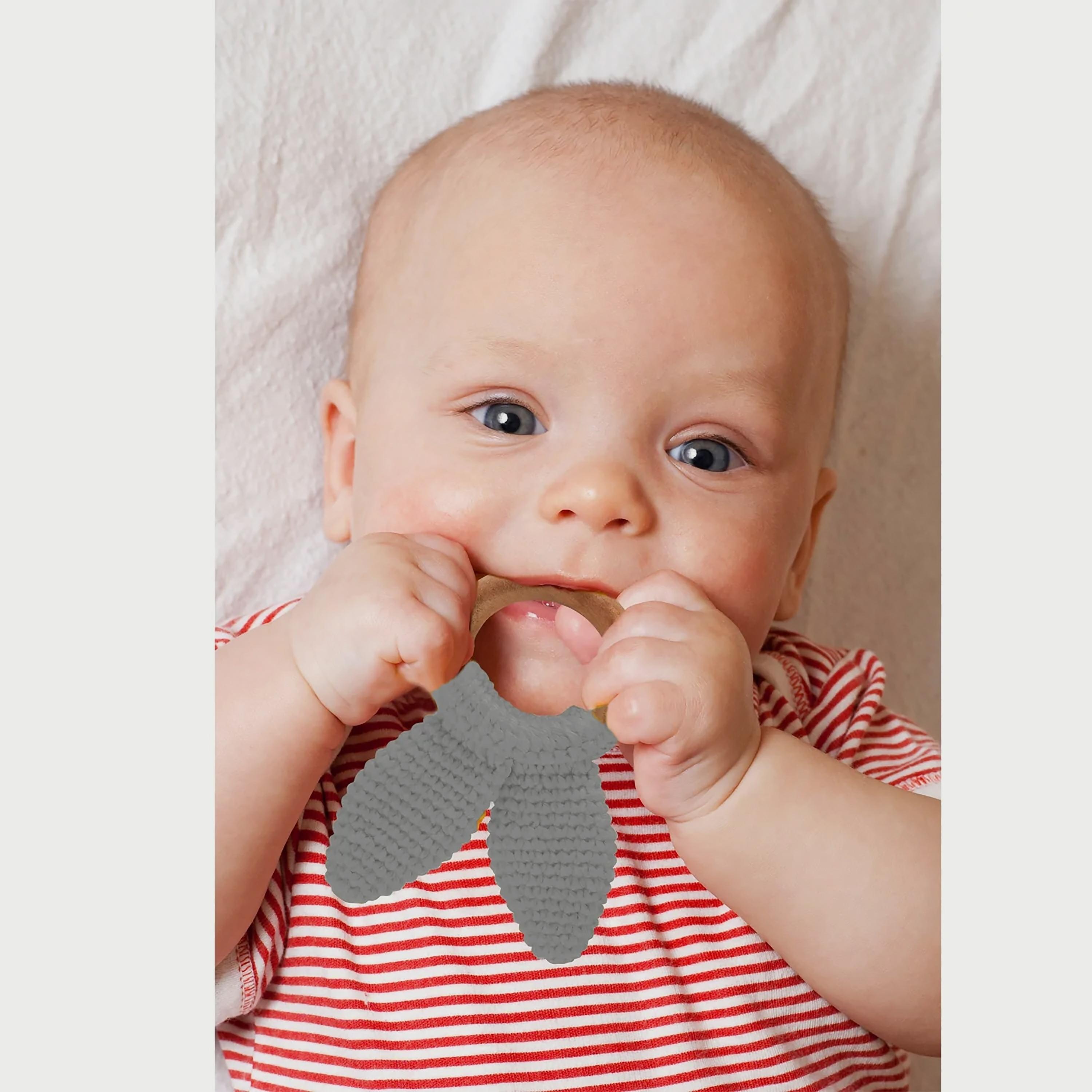 Babyjem Amigurumi Wooden Ring Teether-baby-feeding-teethers-image-4