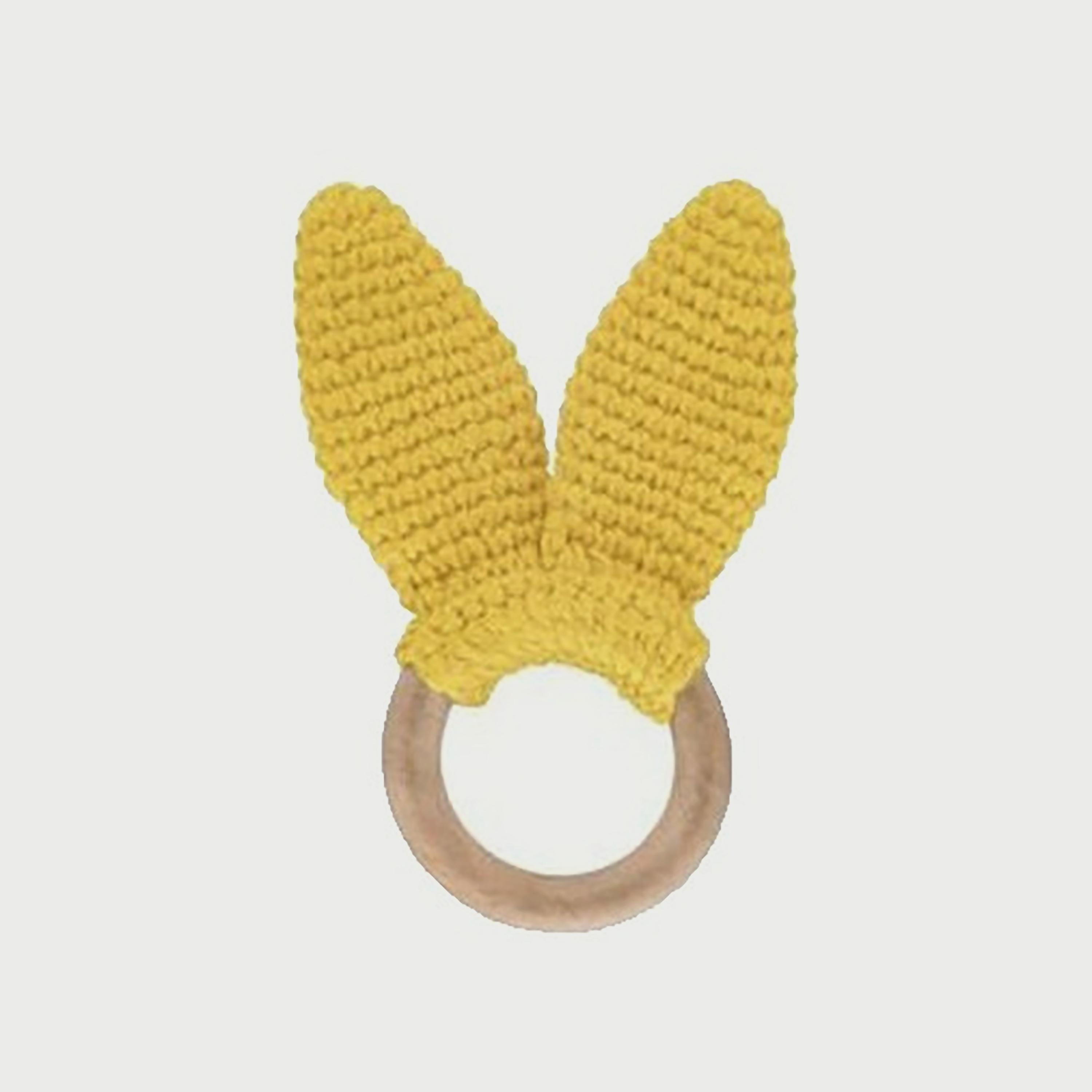 Babyjem Amigurumi Wooden Ring Teether-baby-feeding-teethers-image-5