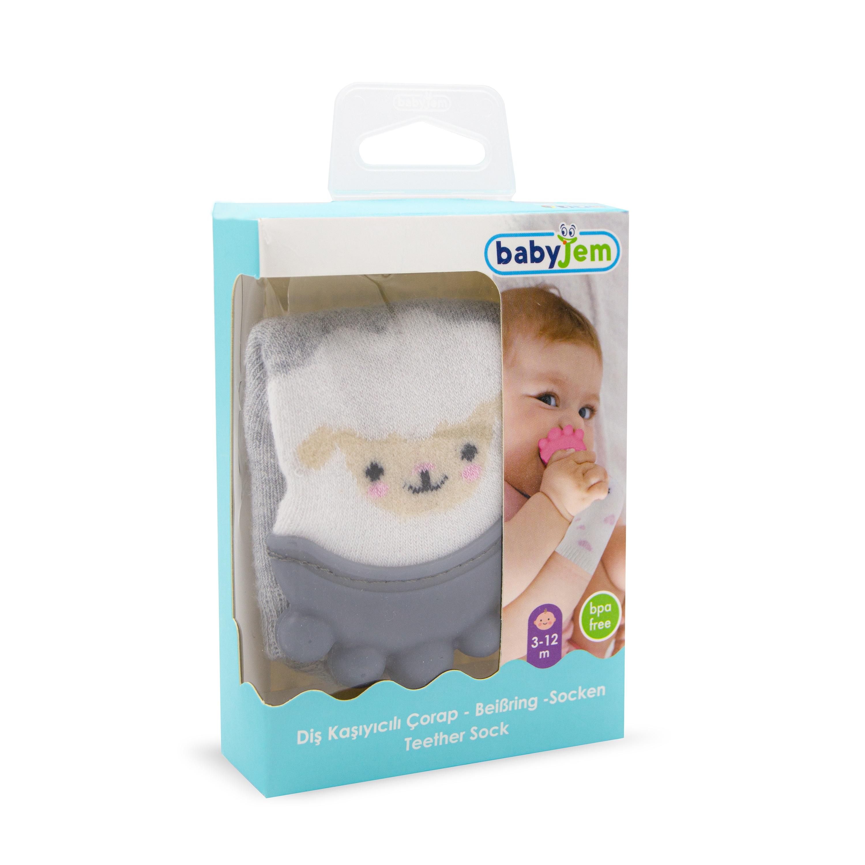 جورب عضاضة من بيبي جيم-baby-feeding-teethers-image-5