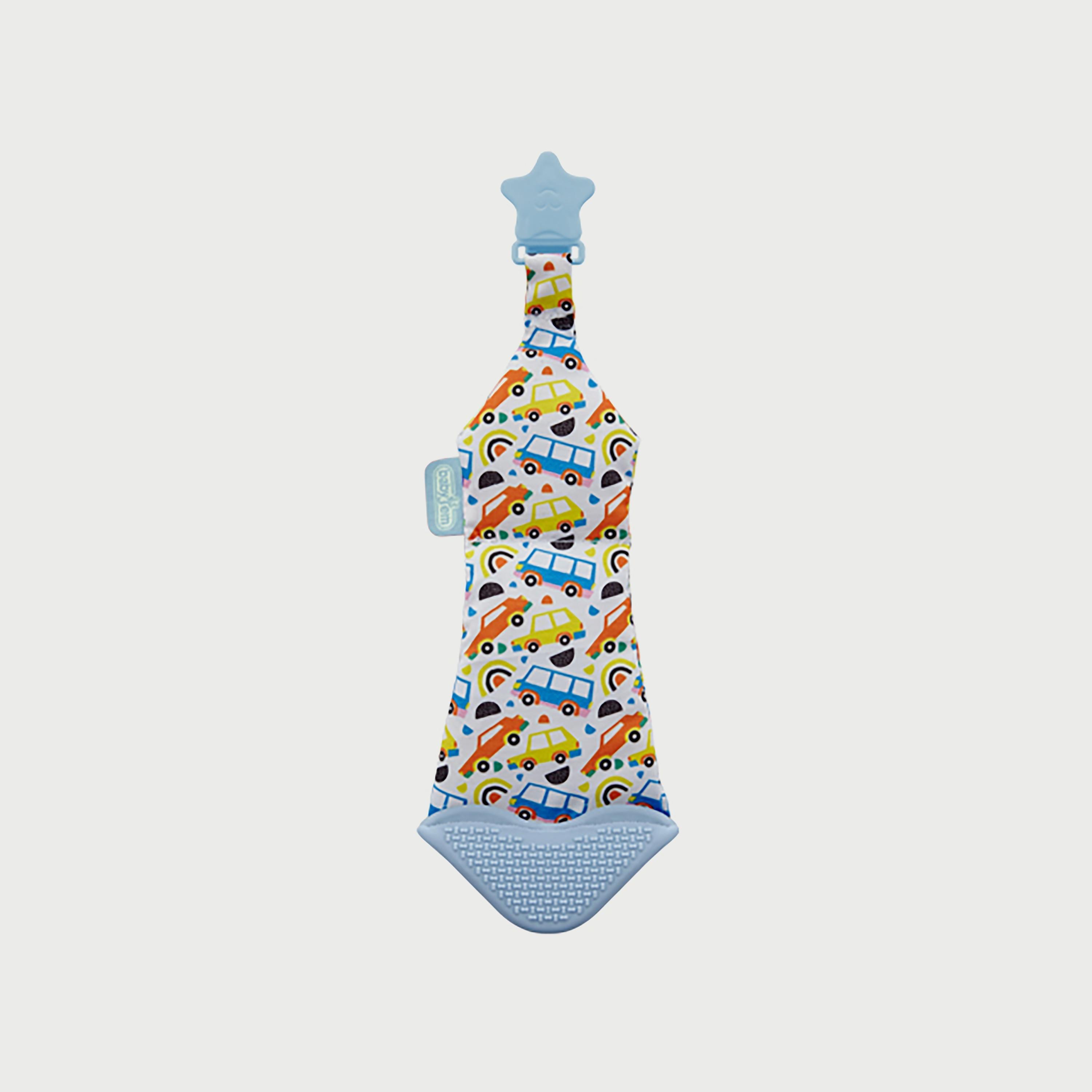 عضاضة بربطة عنق من بيبي جيم-baby-feeding-teethers-image-1