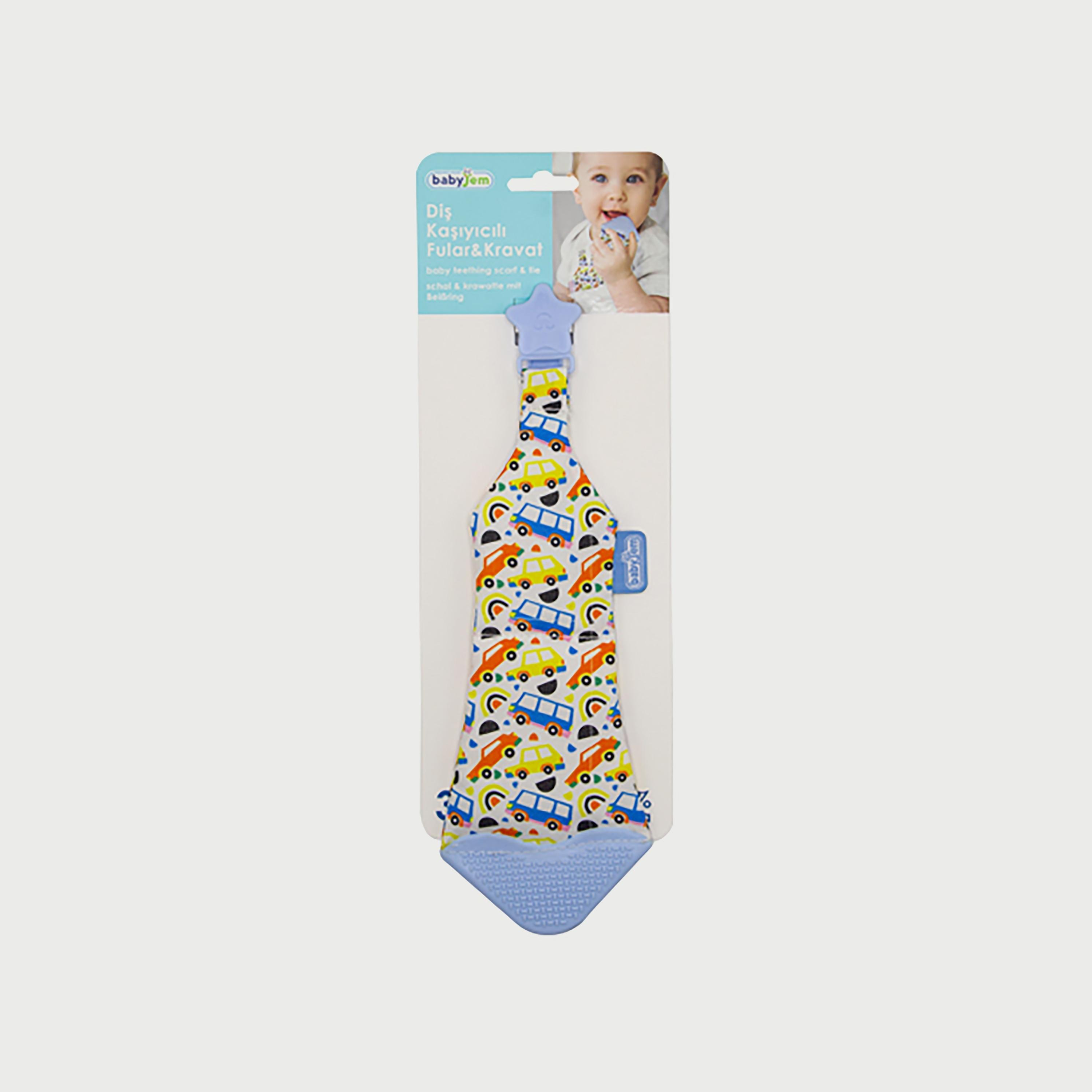 عضاضة بربطة عنق من بيبي جيم-baby-feeding-teethers-image-2