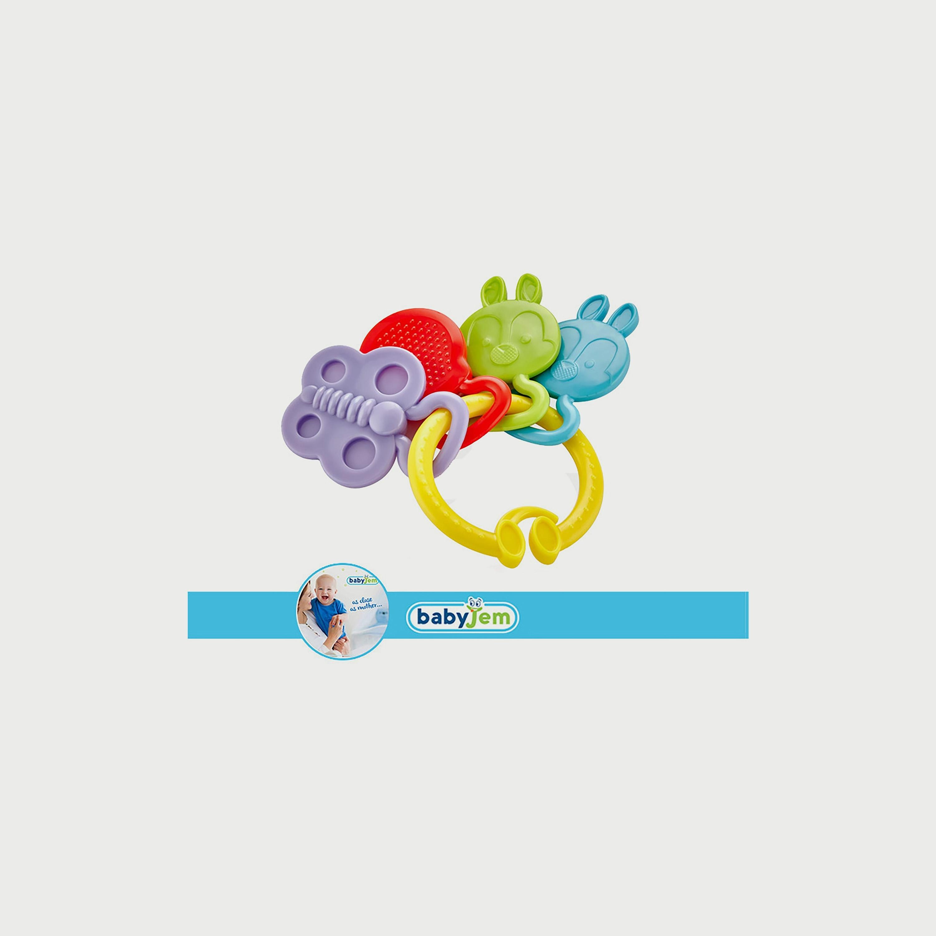 خشخيشة وعضاضة من بيبي جيم-baby-feeding-teethers-image-3