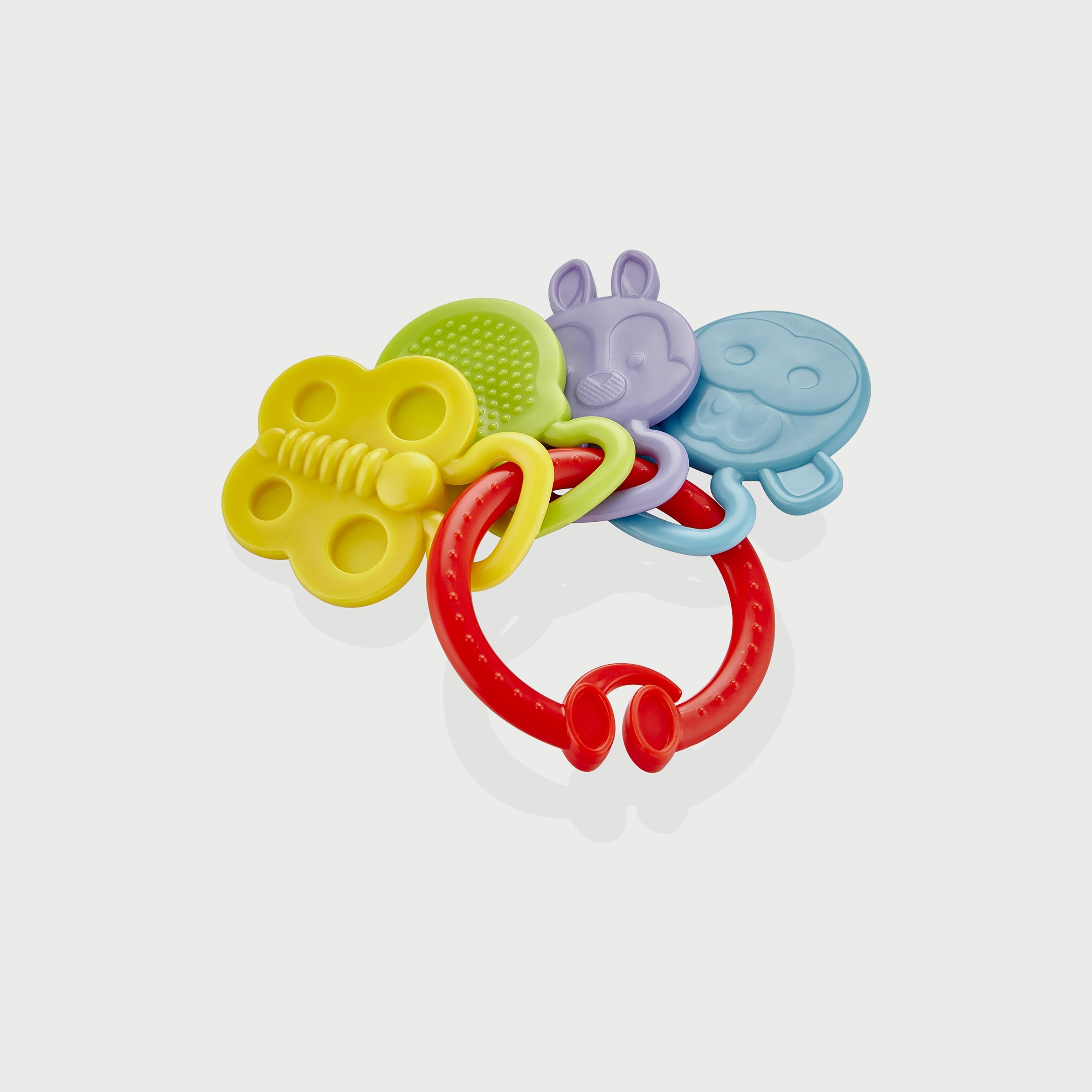خشخيشة وعضاضة من بيبي جيم-baby-feeding-teethers-image-1