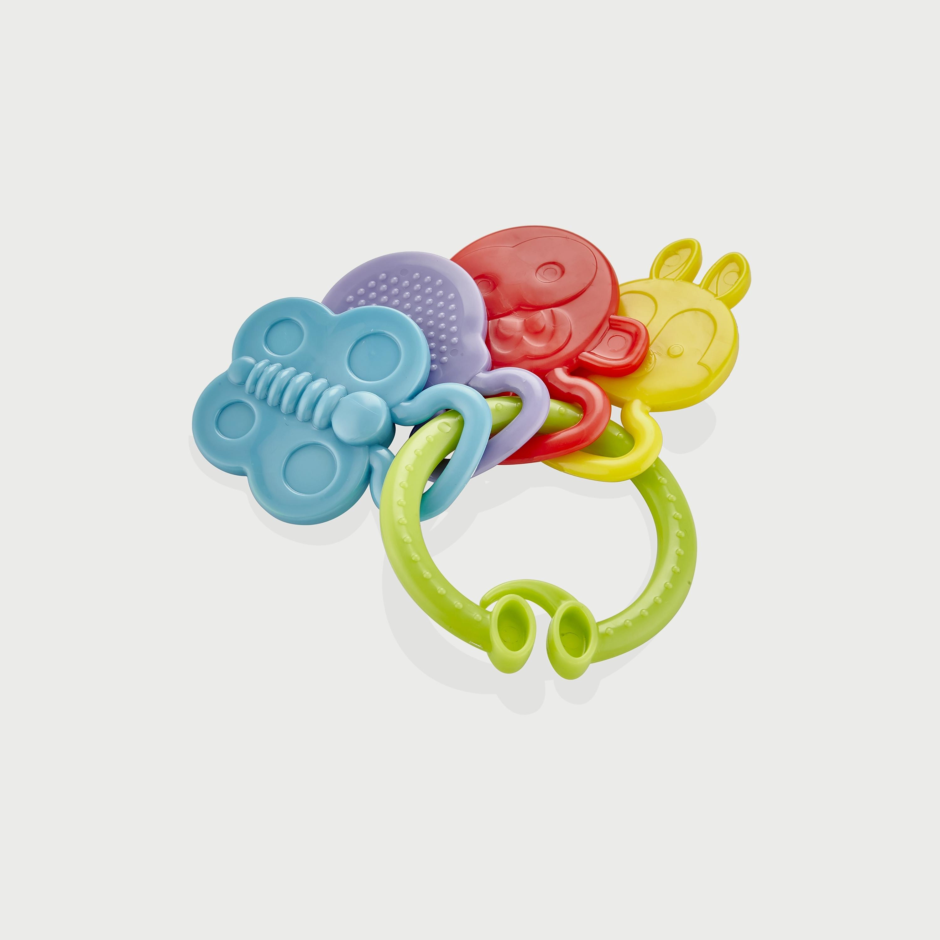 خشخيشة وعضاضة من بيبي جيم-baby-feeding-teethers-image-1