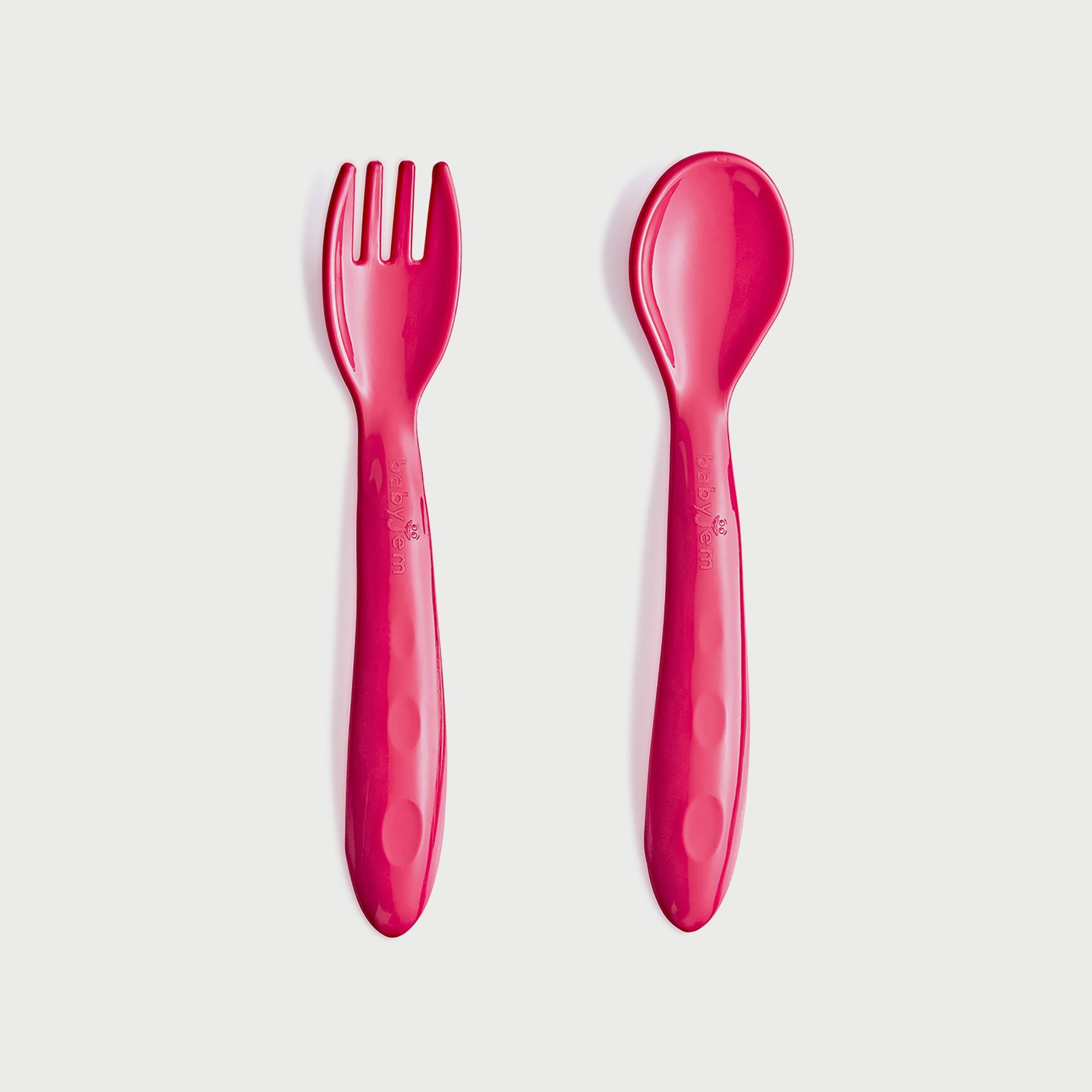 Babyjem Baby Spoon and Fork Set-baby-feeding-mealtimeessentials-image-2