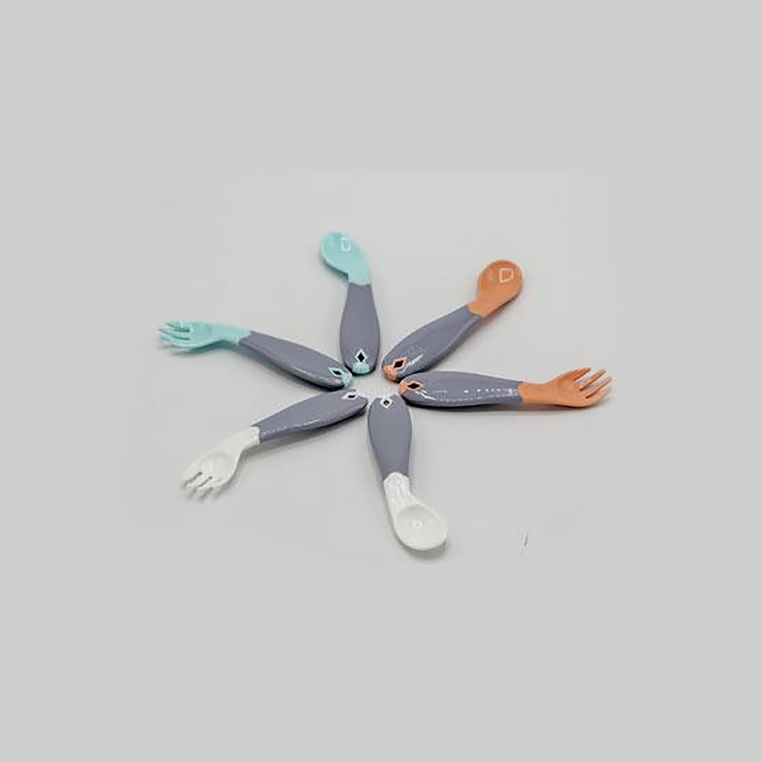 Babyjem Plastic Angled Fork & Spoon Set-baby-feeding-mealtimeessentials-image-3