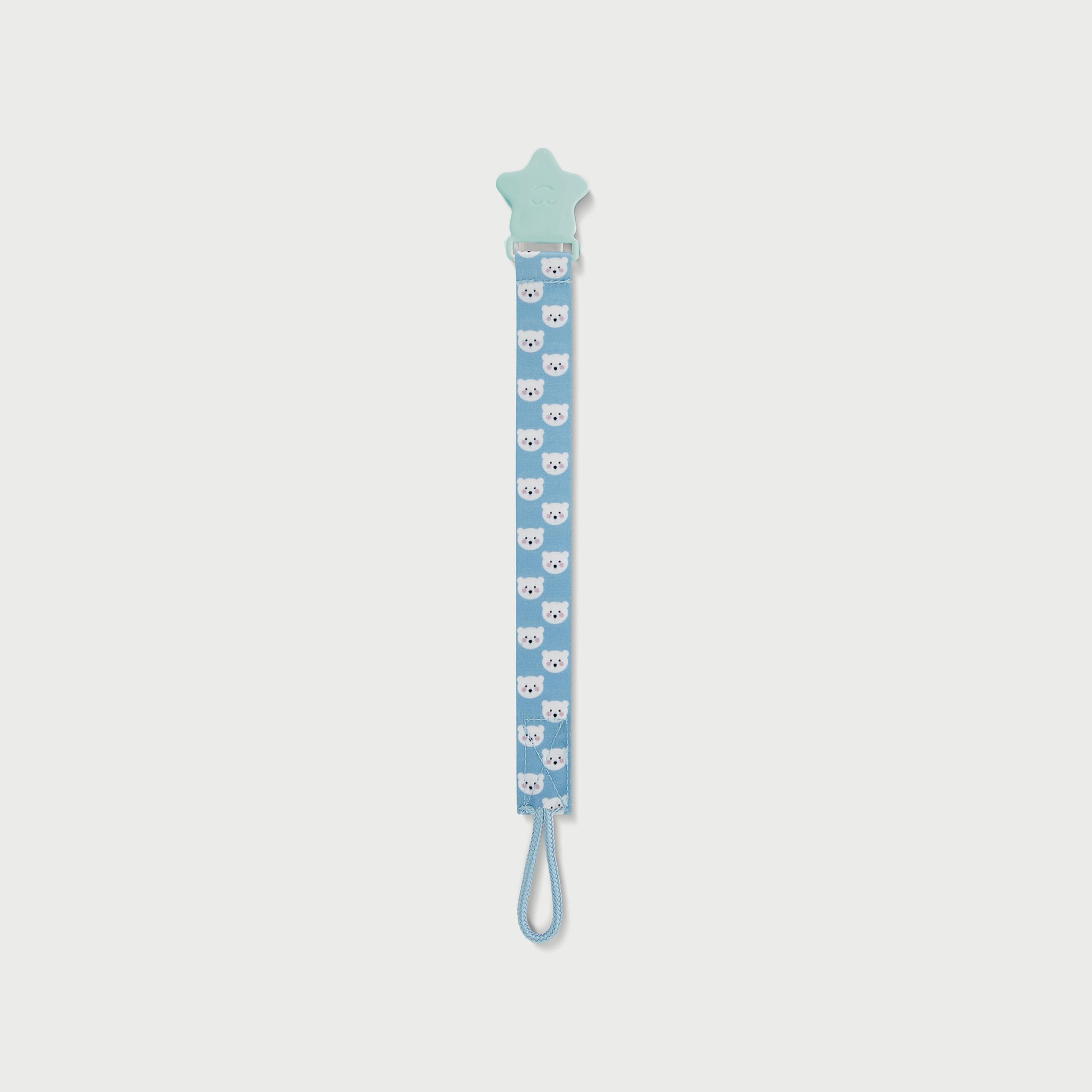 Babyjem Printed Pacifier Holder, 0 Months+, Pink-baby-feeding-pacifiers-image-1