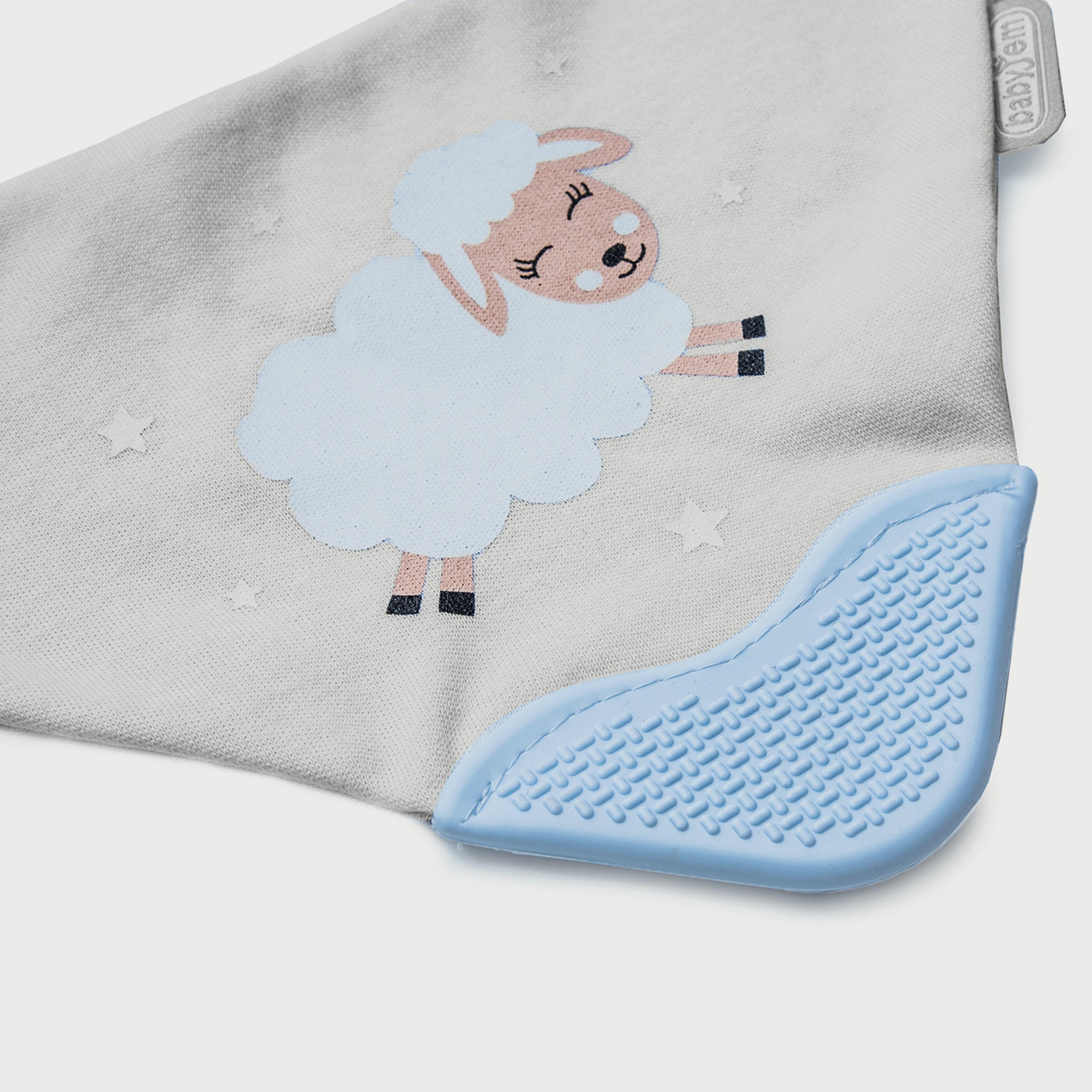 Babyjem Triangle Bib with Teether-baby-feeding-bibs-image-6