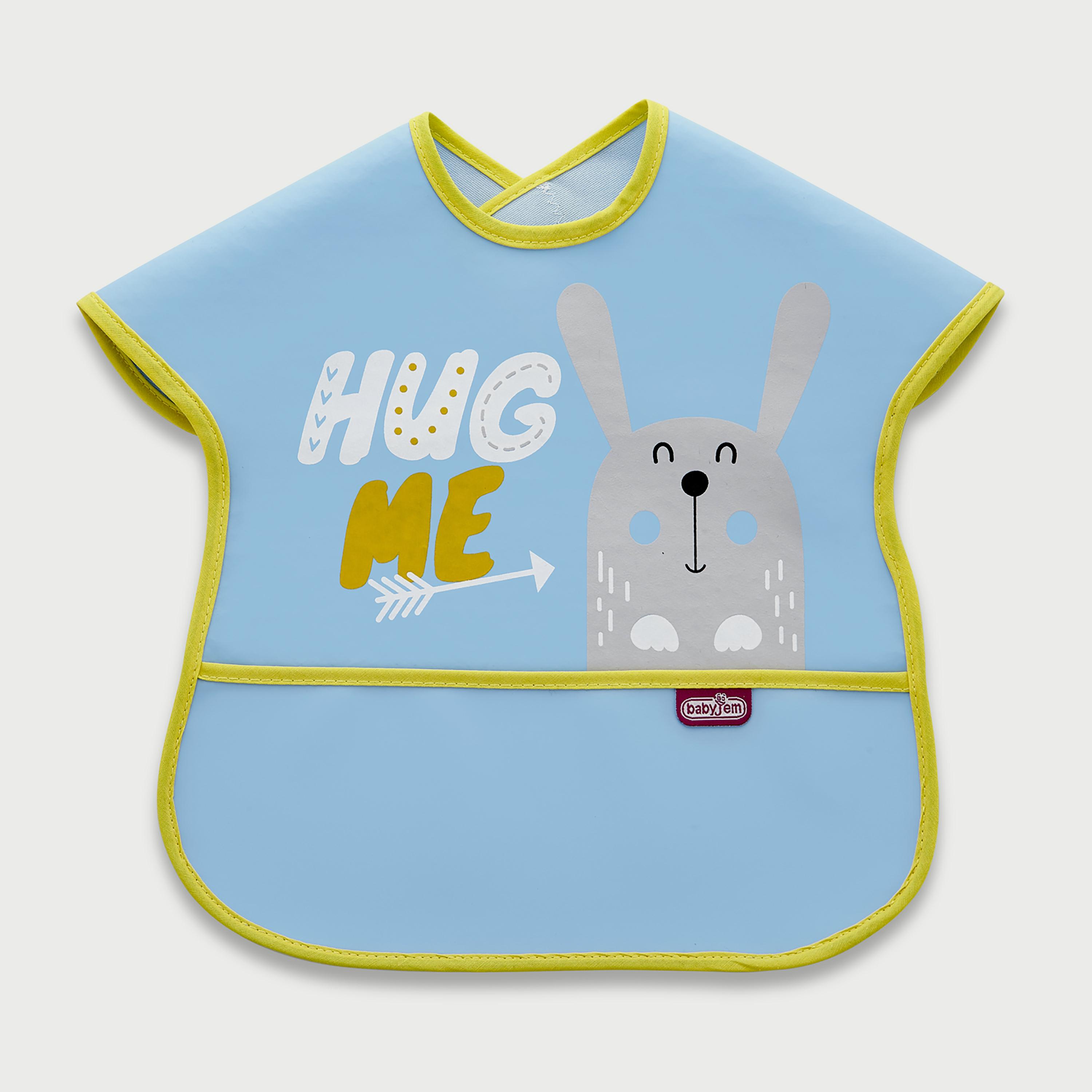 مريلة بولي لارج للأطفال من بيبي جيم-baby-feeding-bibs-image-1