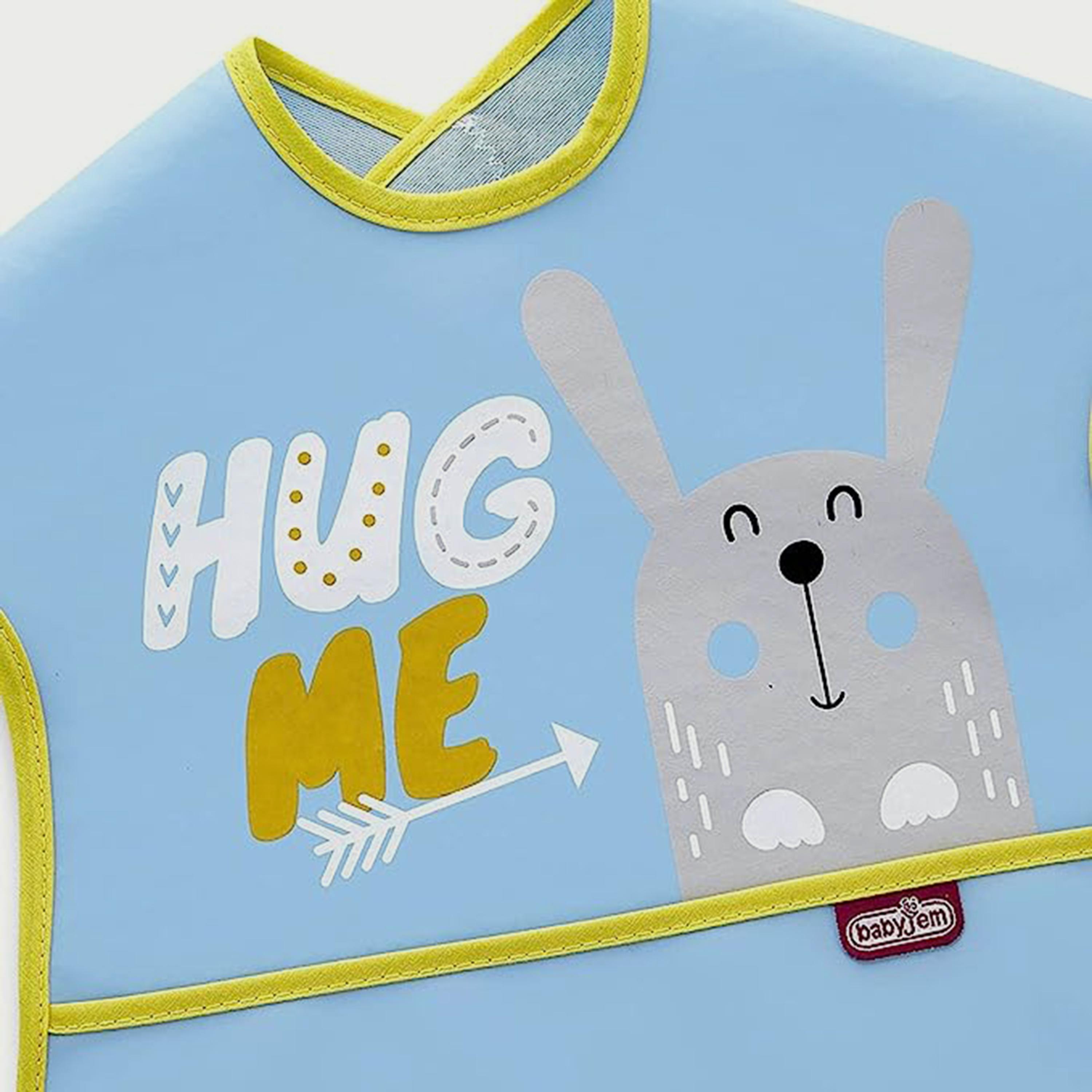 مريلة بولي لارج للأطفال من بيبي جيم-baby-feeding-bibs-image-2