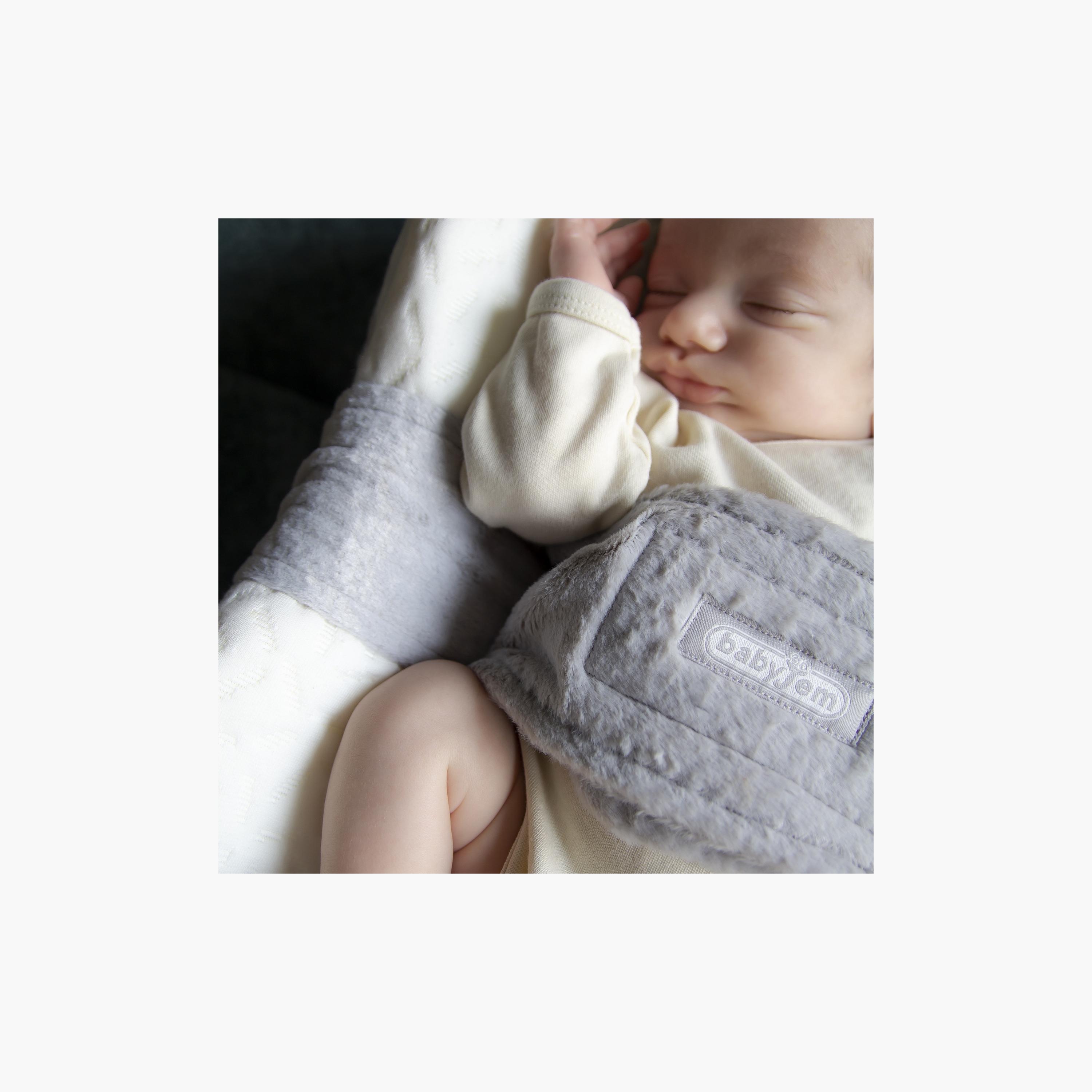 Babyjem My First Tummy Bed, 0-6 Months, Grey-baby-nursery-babybedding-image-4