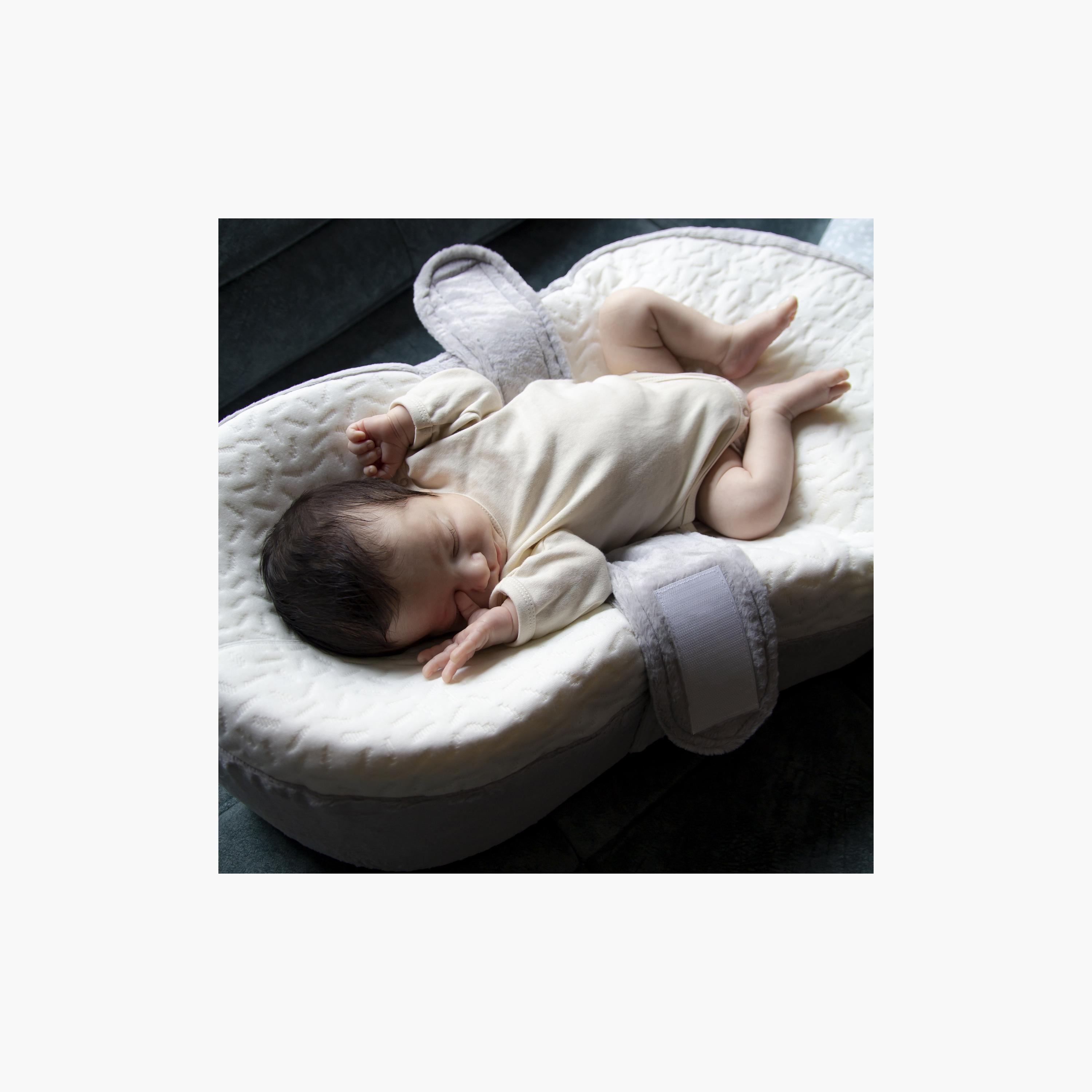 Babyjem My First Tummy Bed, 0-6 Months, Grey-baby-nursery-babybedding-image-5