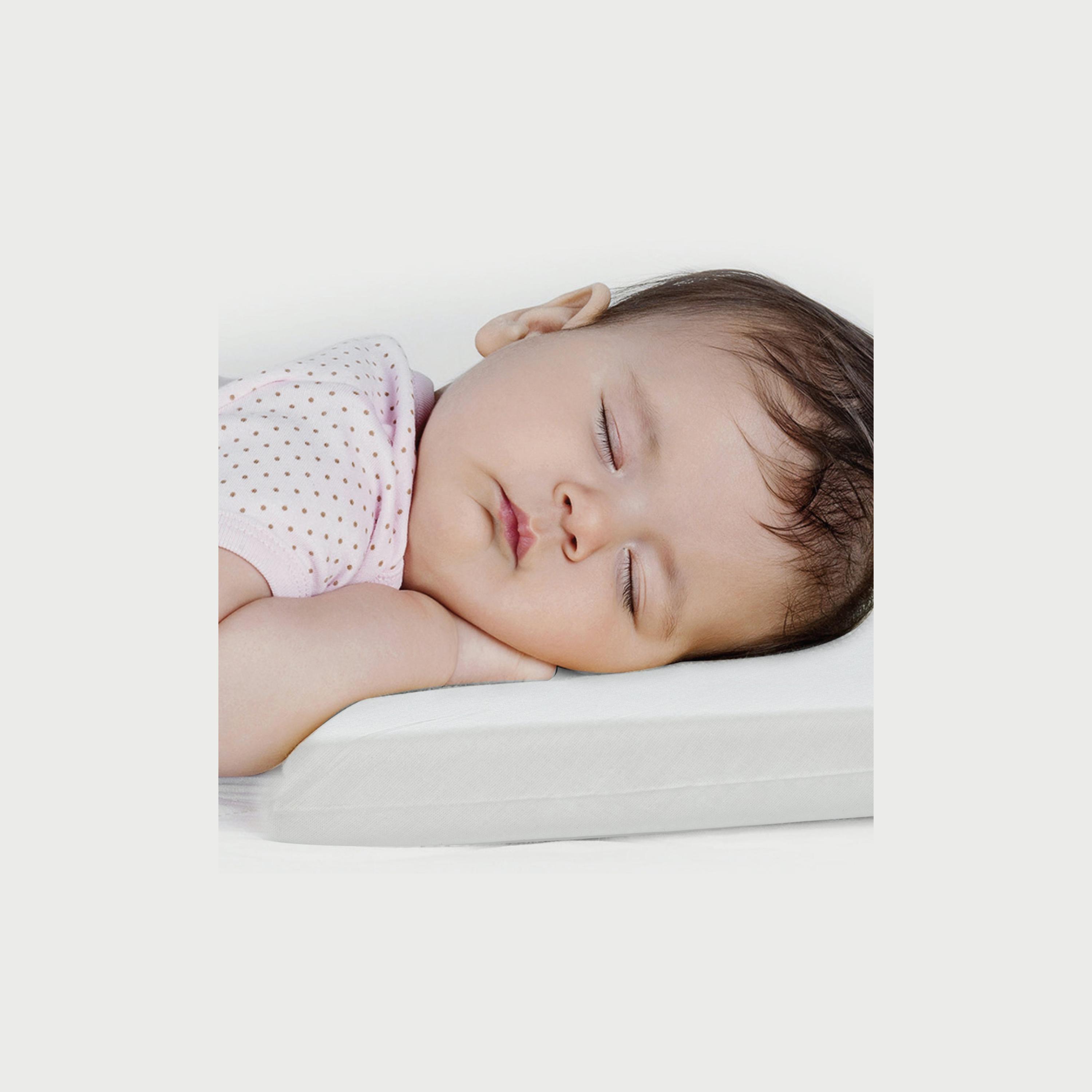 Babyjem Anti Suffocation Baby Pillow, 0-6 Months, White-baby-nursery-babybedding-image-3