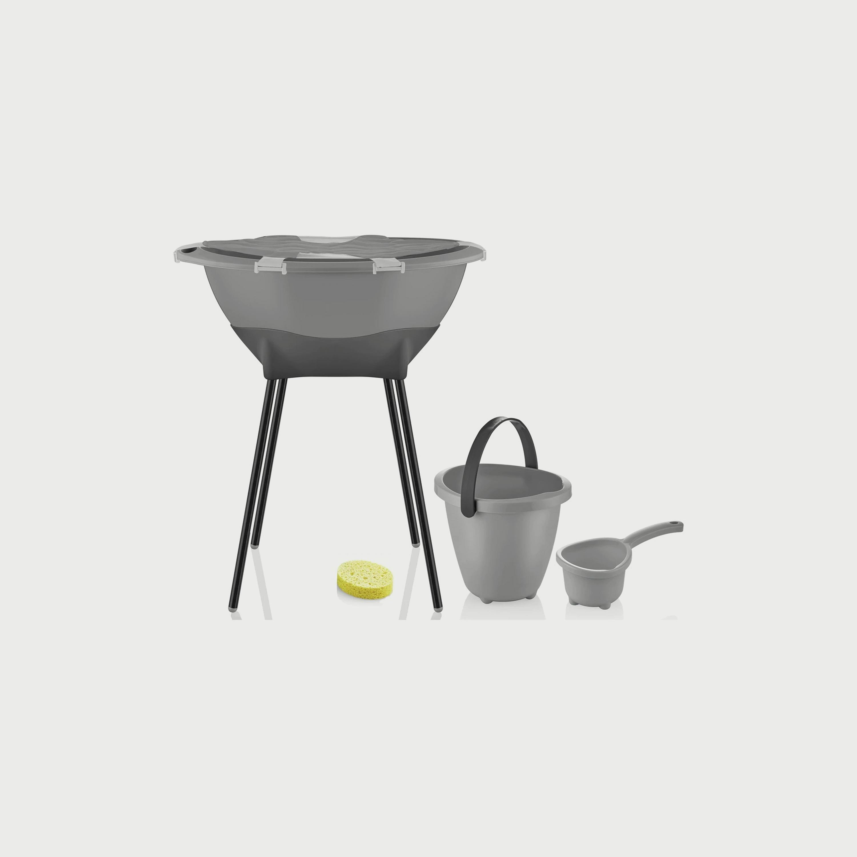 طقم حوض استحمام الرضع 4 قطع من بيبي جيم-baby-bathandcare-bathtubs-image-2