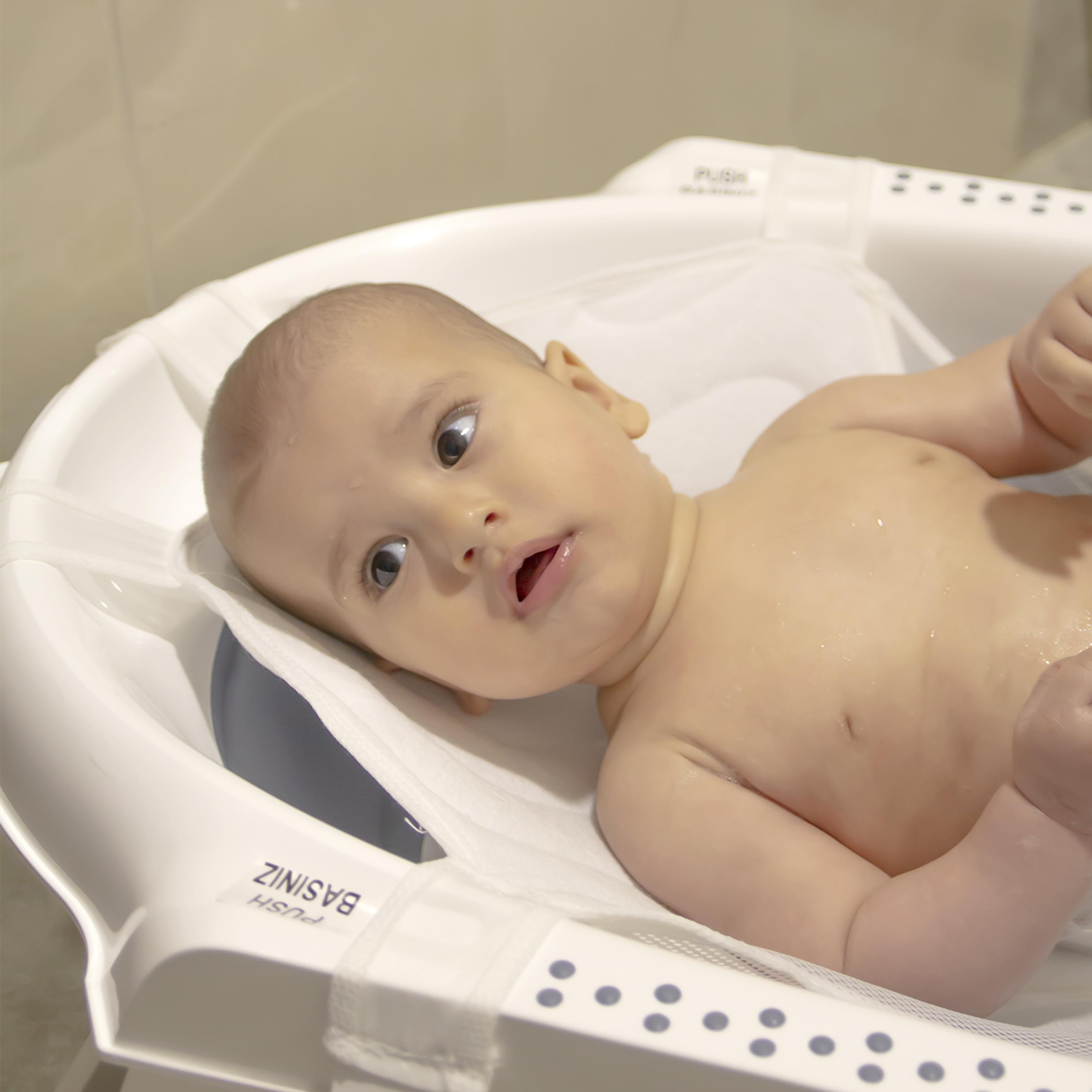 مجموعة حوض استحمام الرضع 5 قطع قابل للطي من بيبي جيم-baby-bathandcare-bathtubs-image-3