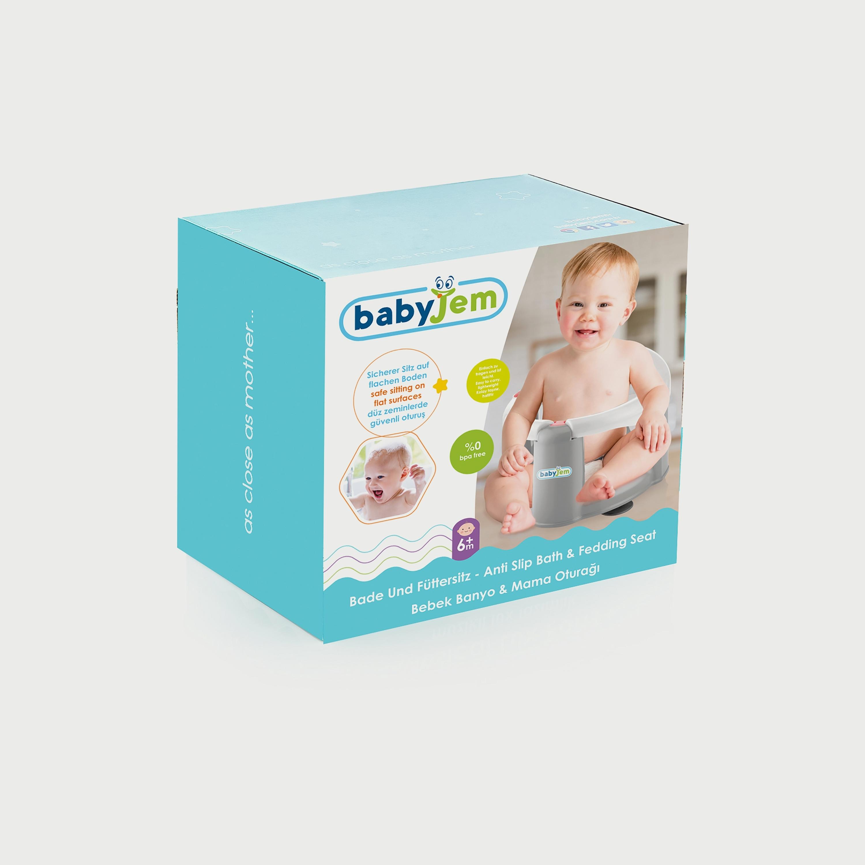 Babyjem Anti-Slip Baby Bath & Feeding Seat-baby-bathandcare-bathtubs-image-2