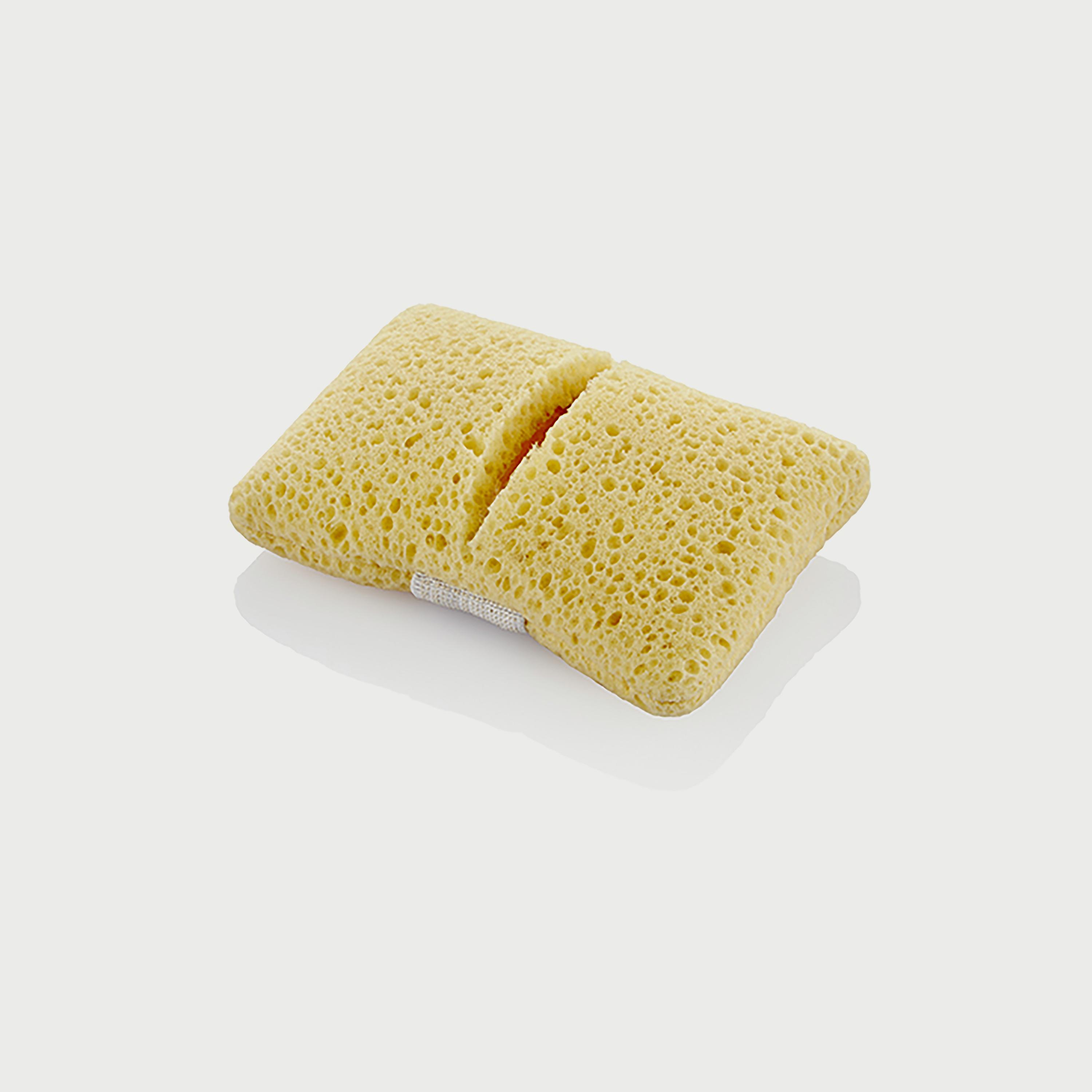 Babyjem Bath Sponge with Hand Grip, 0 Months+, Yellow-baby-bathandcare-bathtubs-image-2