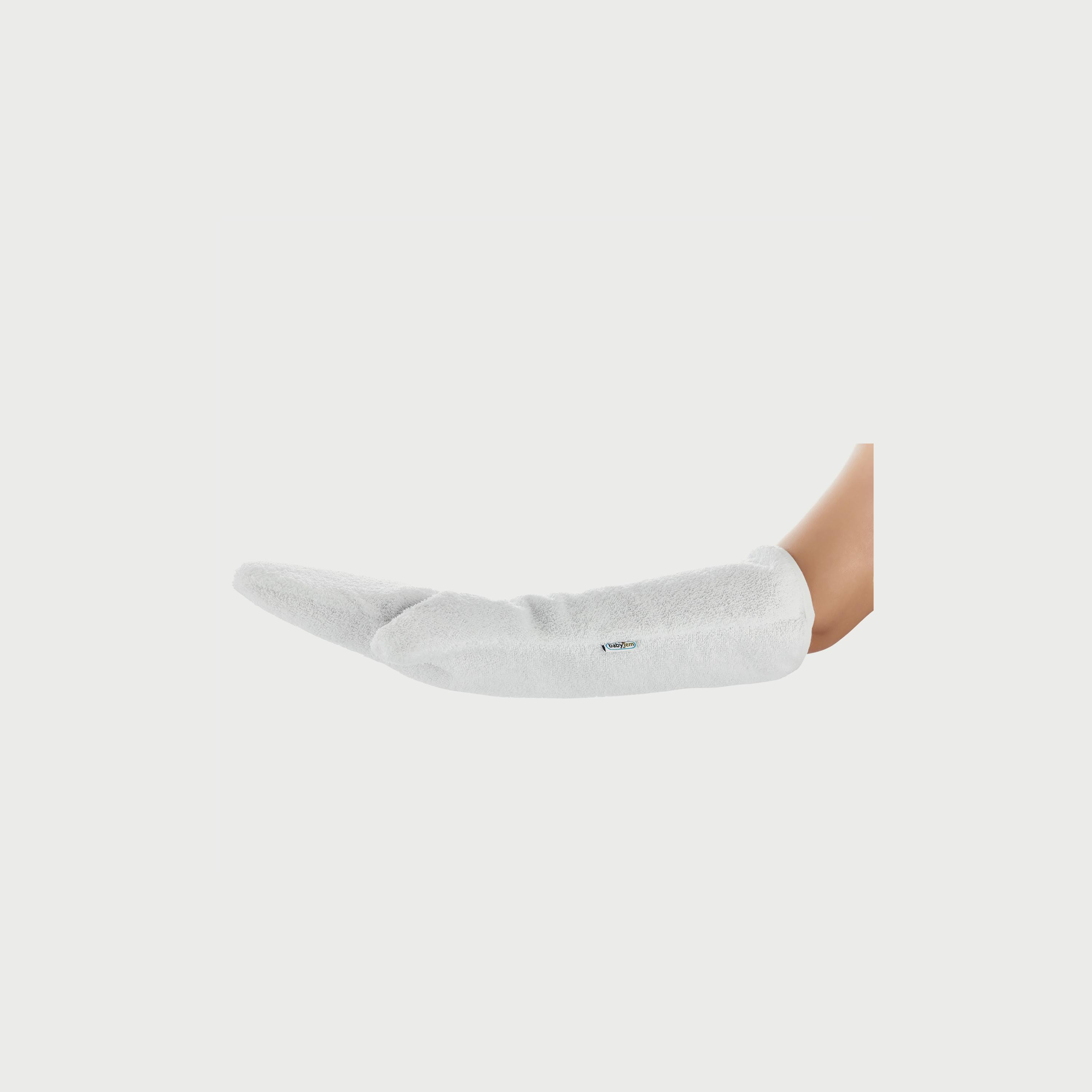 قفاز استحمام للرضع من بيبي جيم، + 0 أشهر، أبيض-baby-bathandcare-bathtubs-image-1