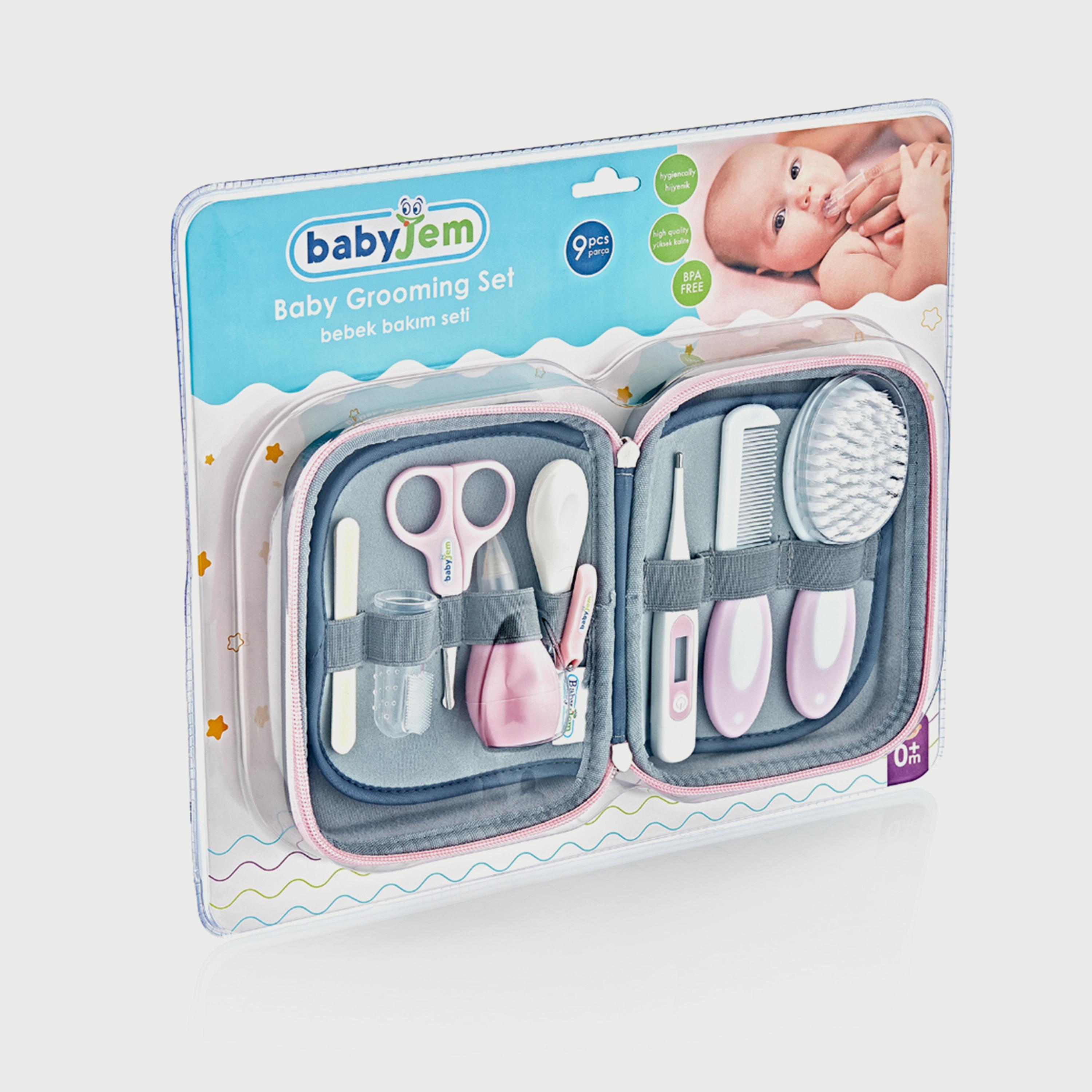 مجموعة العناية بالطفل 9 قطع من بيبي جيم-baby-bathandcare-hairbodyskincare-image-4